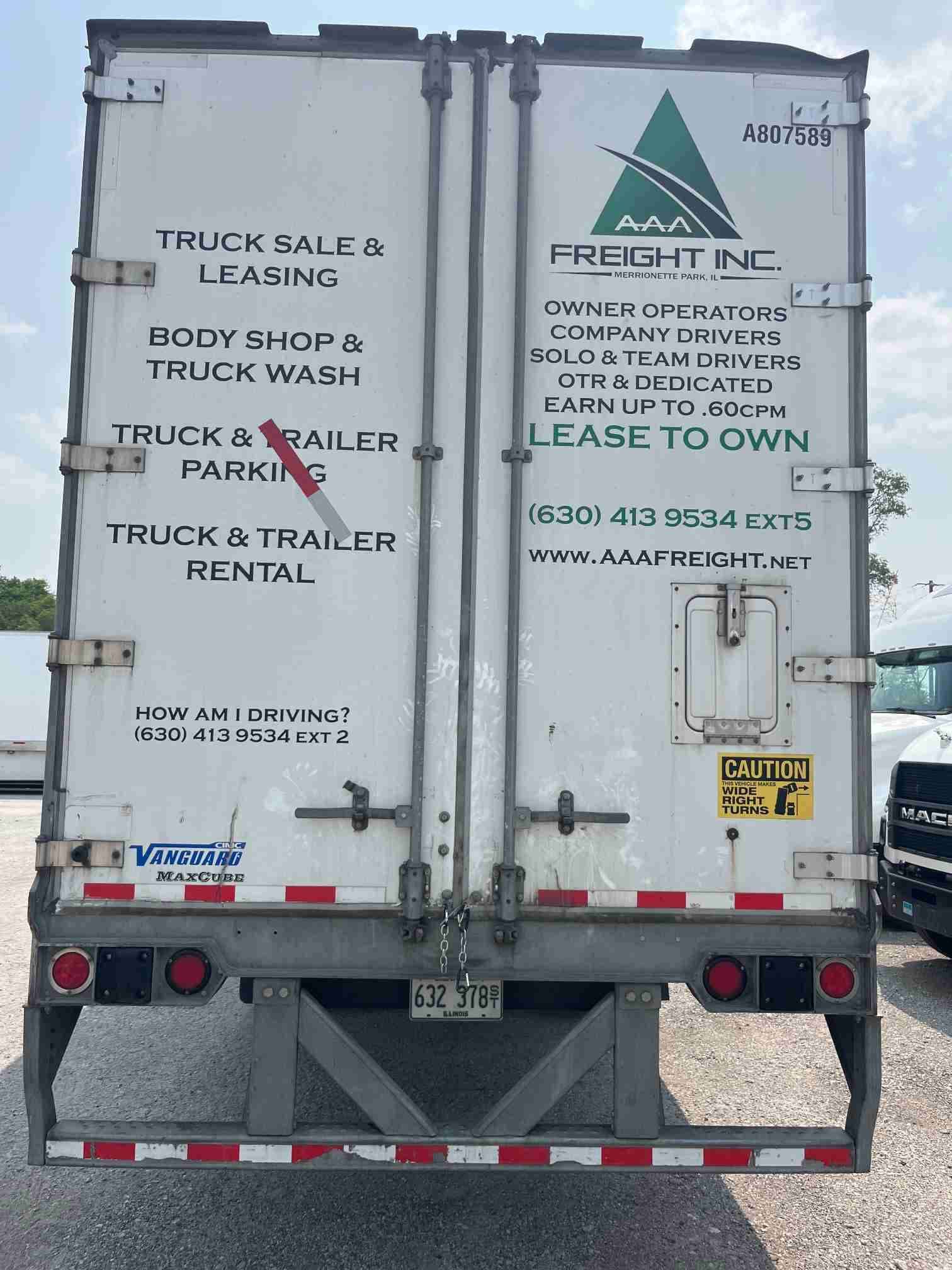 2018 Vanguard 53` Dry Van image 6