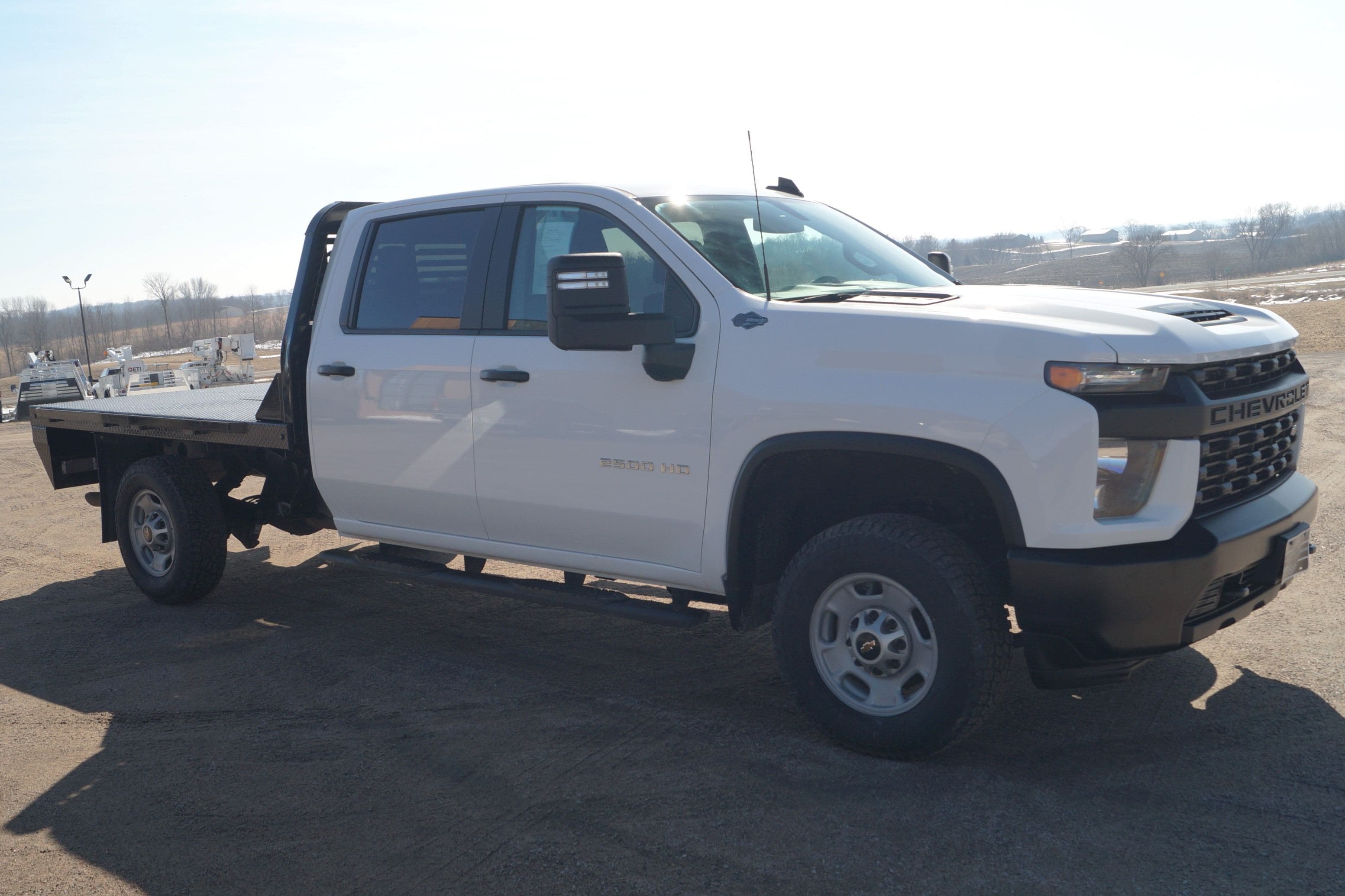 2023 Chevrolet Silverado 2500 WT - 8ft Flatbed - 4WD 6.6L V8 image 2