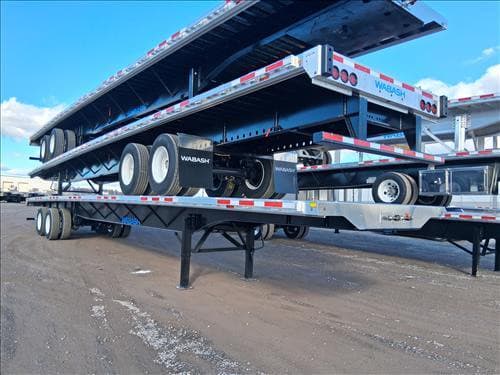 2027 WABASH 53' COMBO FLATBED - REAR AXLE SLIDE image 2