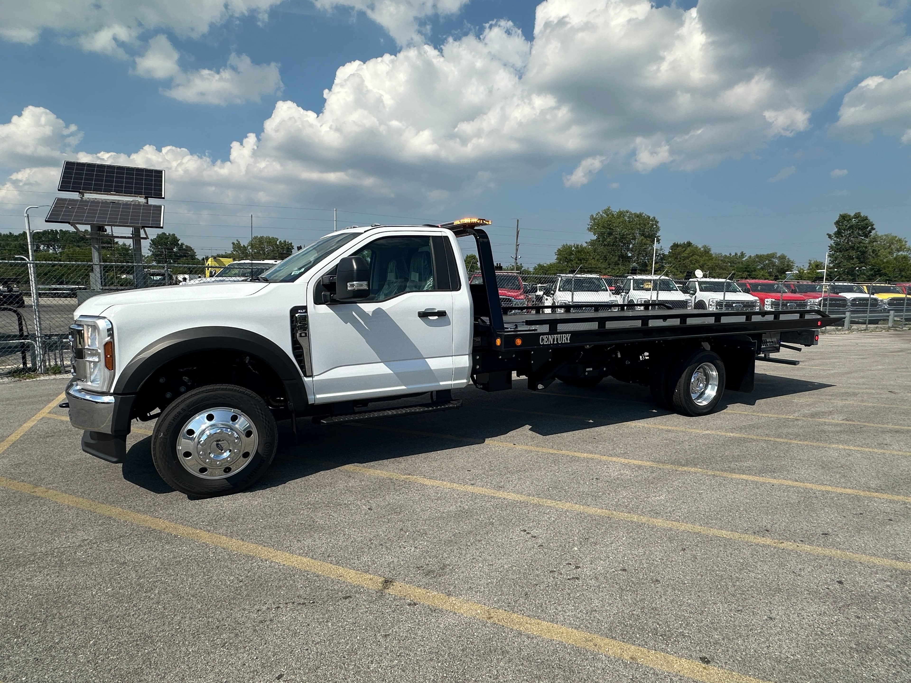 2024 Ford F-550 F Series Super Duty XLT WITH A 19.5' CENTURY STEEL  (SK#: 6055C) image 2