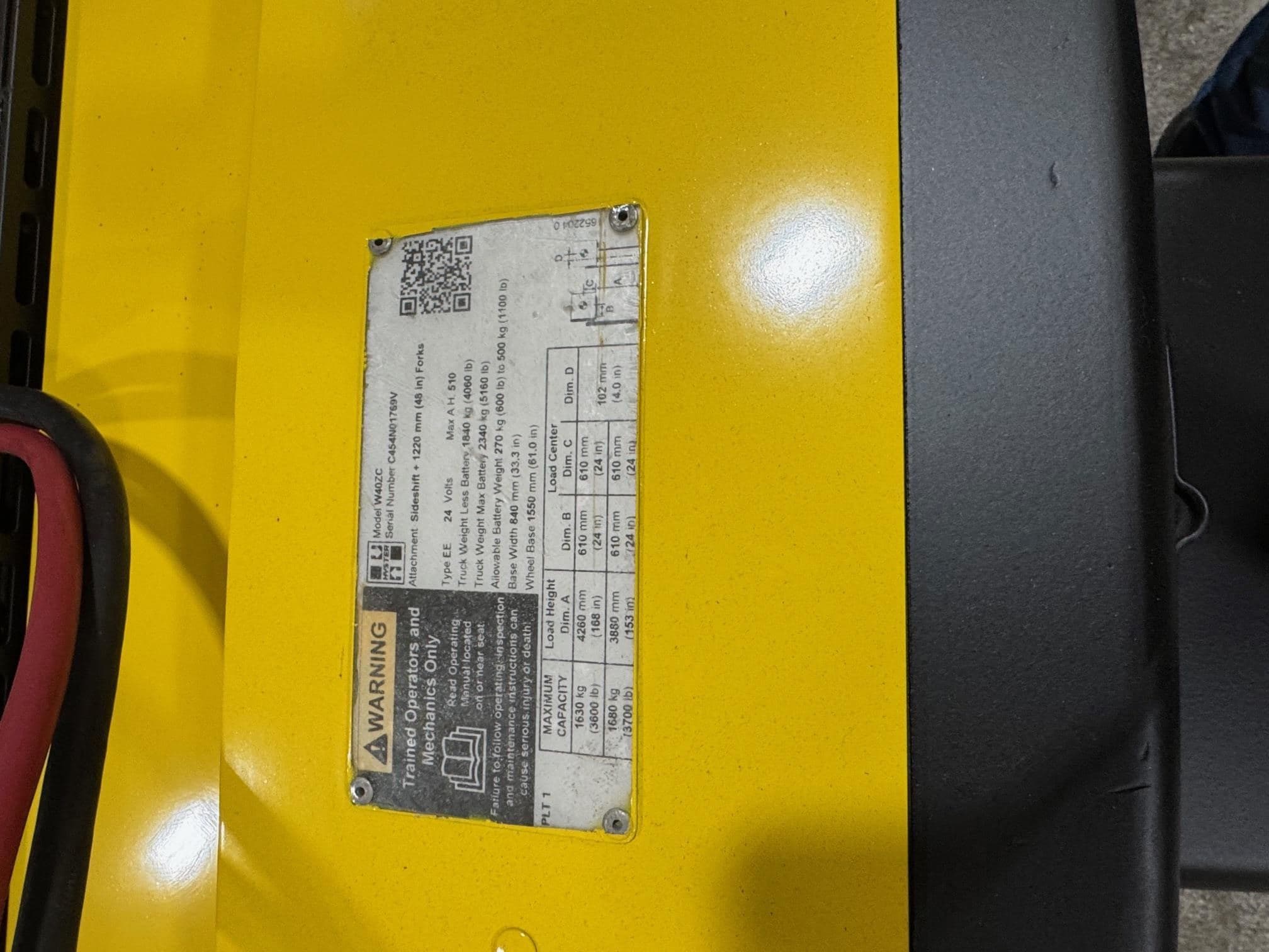2021 HYSTER W40ZC image 7