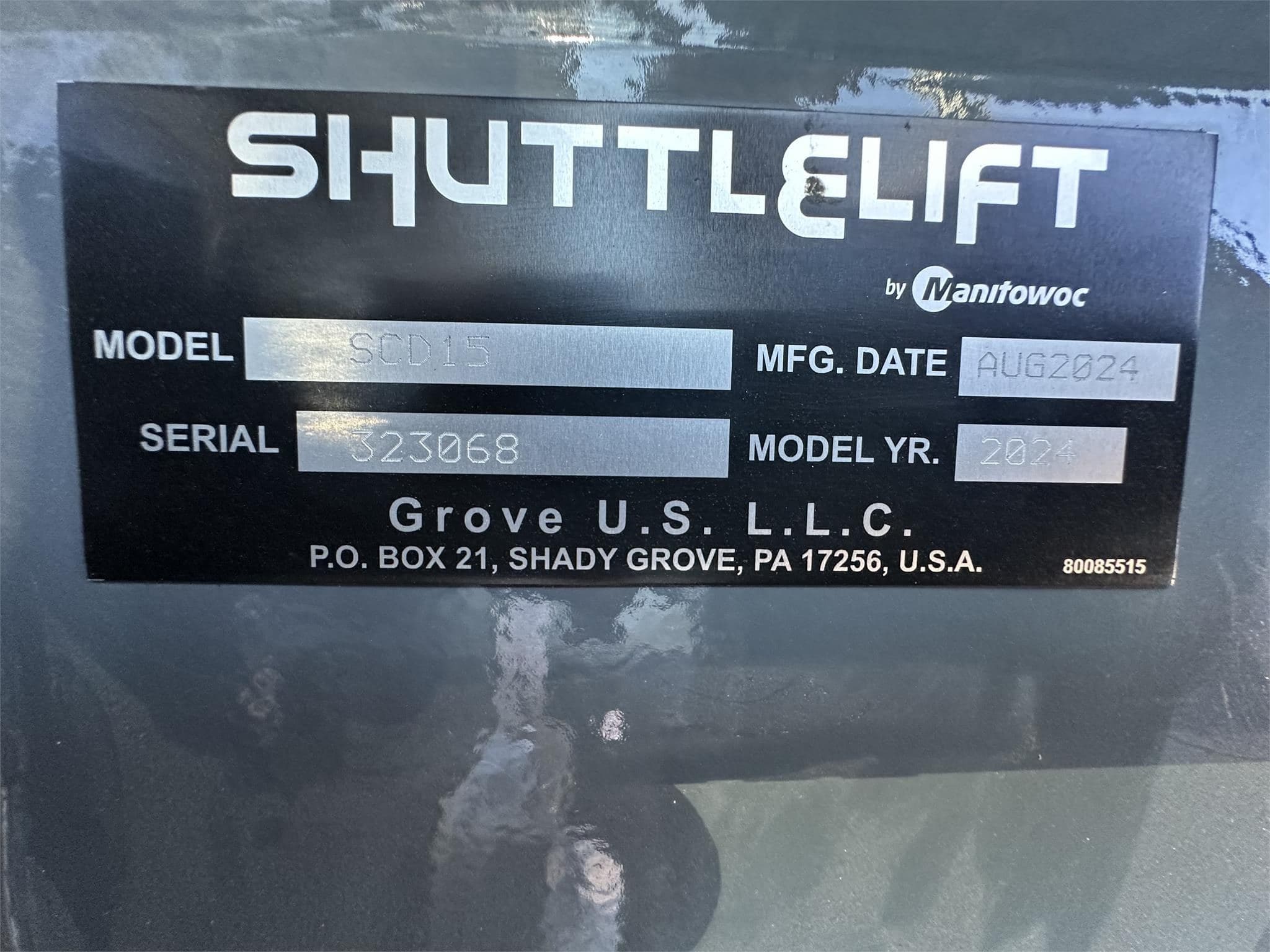 2024 SHUTTLELIFT SCD15 CD3068 image 16