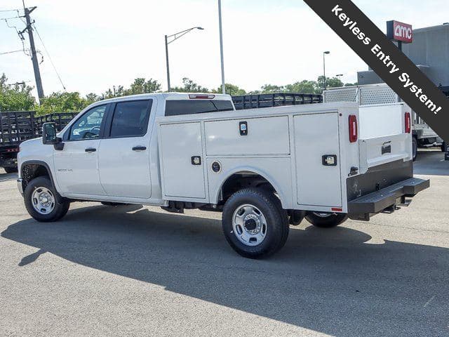 2024 Chevrolet Silverado 2500HD Work Truck 8' Aluminum Flip Top Service Body image 5
