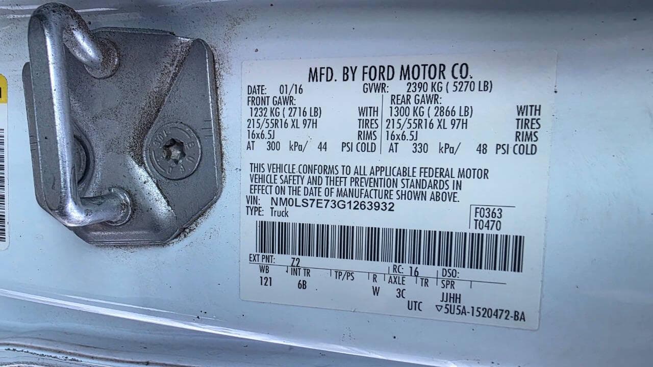 2016 Ford Transit image 6