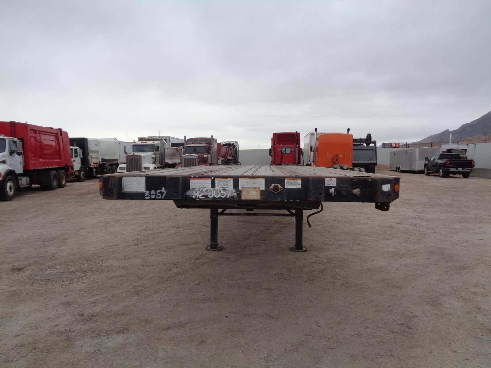 2005 Great Dane 48x102 Combination Flatbed Trailer - Air Ride image 6