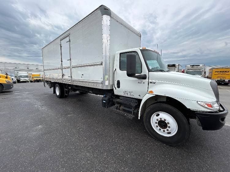 2022 International MV607 Box Truck - 220HP, 6 Speed Automatic, Roll up Door image 1