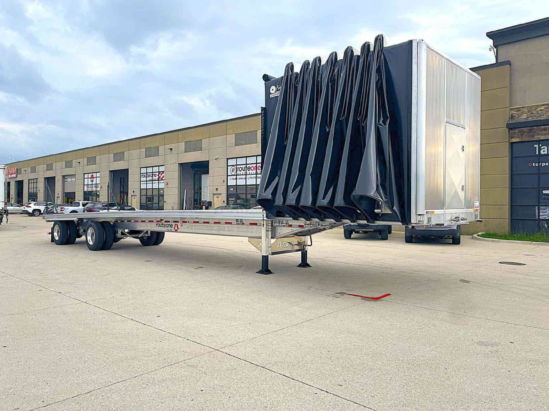 2027 Extreme XP55 Low Profile Flatbed Conestoga TarpStop image 23