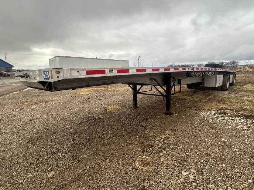 2019 Fontaine 48x102 Aluminum Flatbed Trailer - Air Ride, Spread Axle image 1