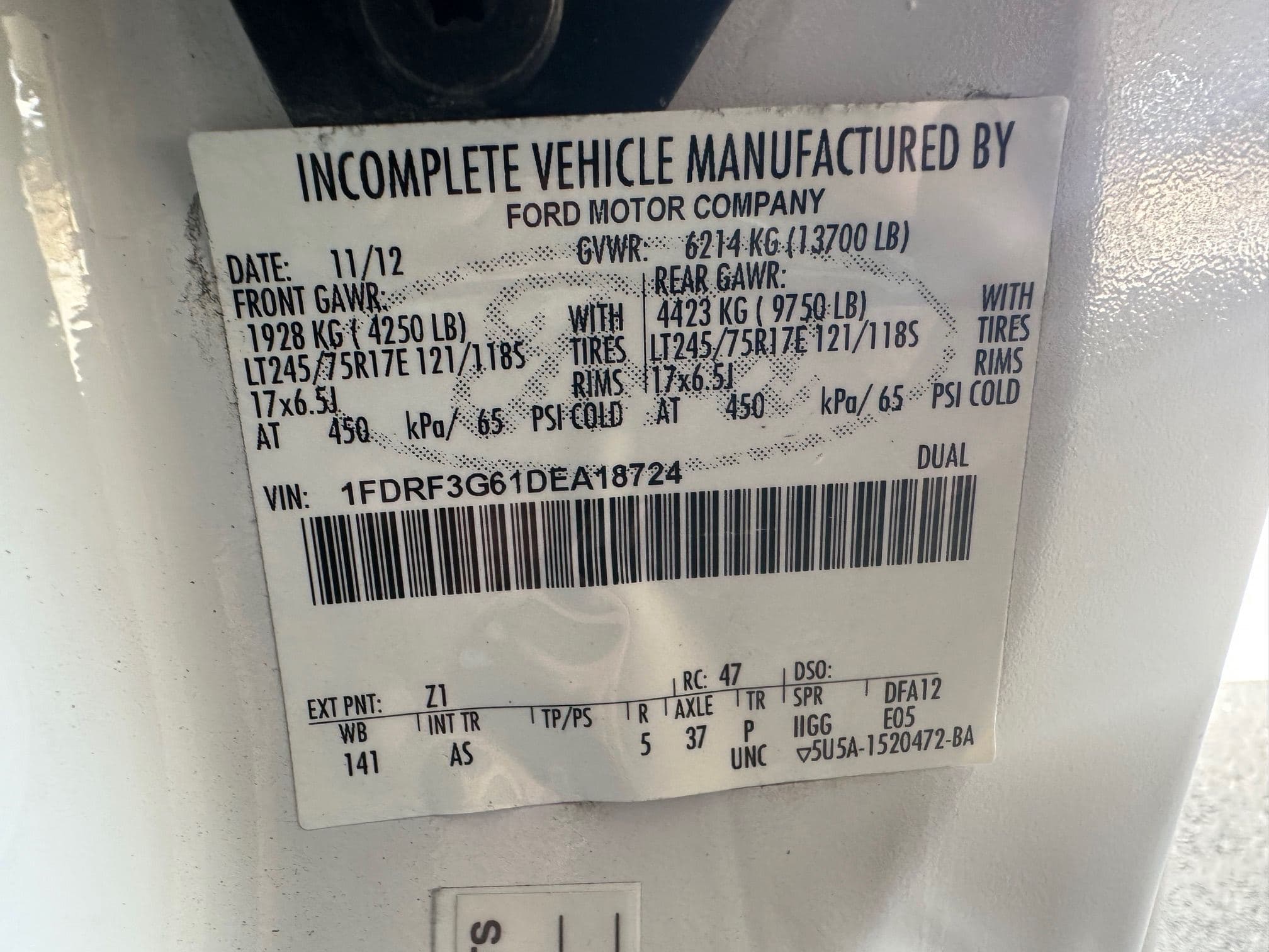 2013 FORD F350 13446 image 25