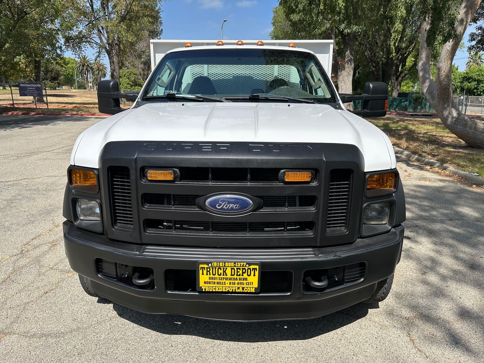 2009 FORD F450 SD Satke Bed with Liftgate 13398 image 8