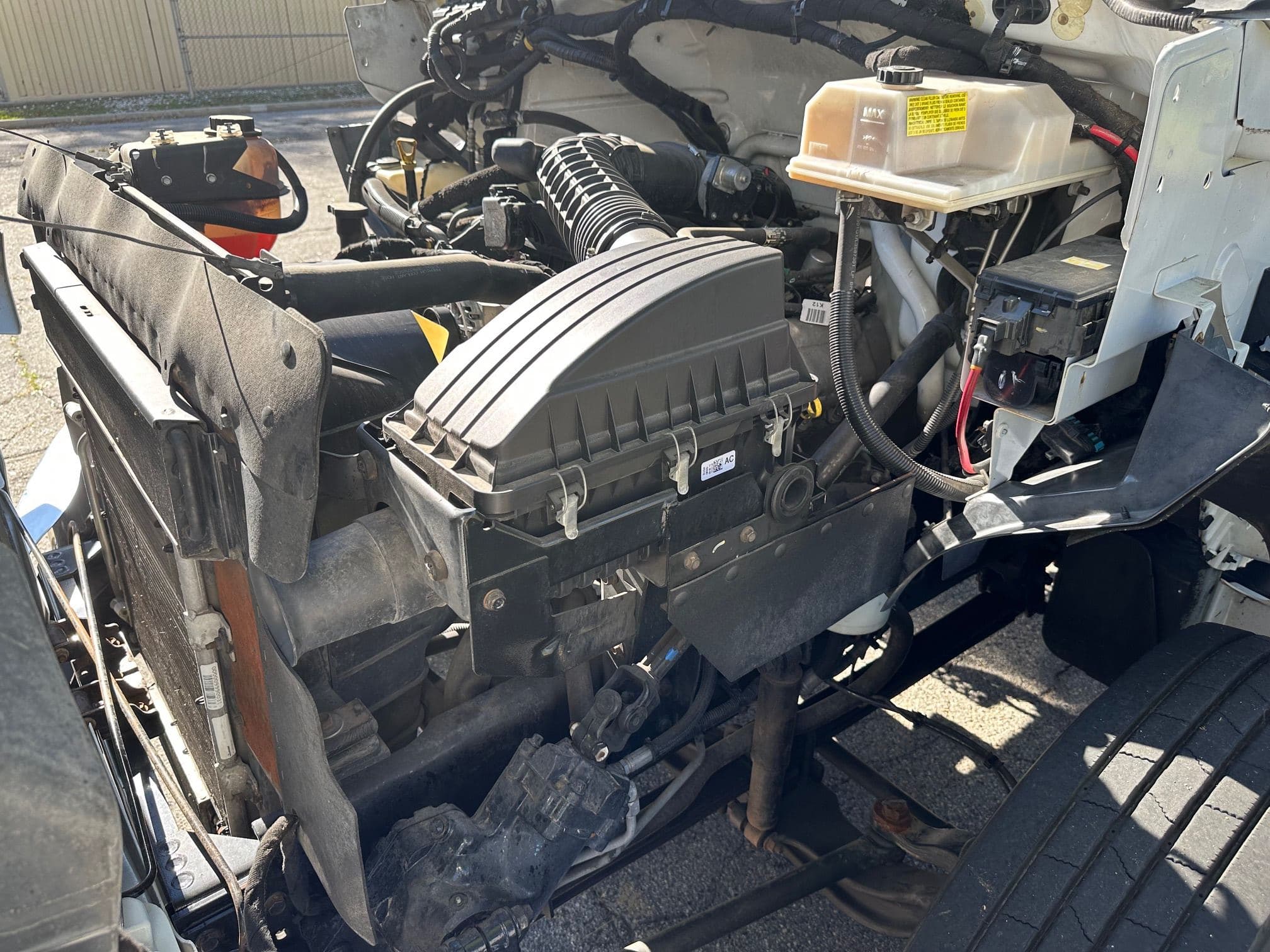 2015 FORD F650 SD Crew Cab Chipper Dump 13409 image 43