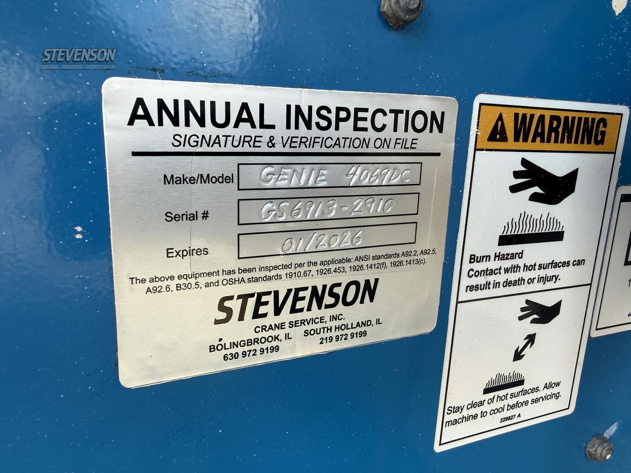 2013 GENIE GS4069DC PL2910 image 19