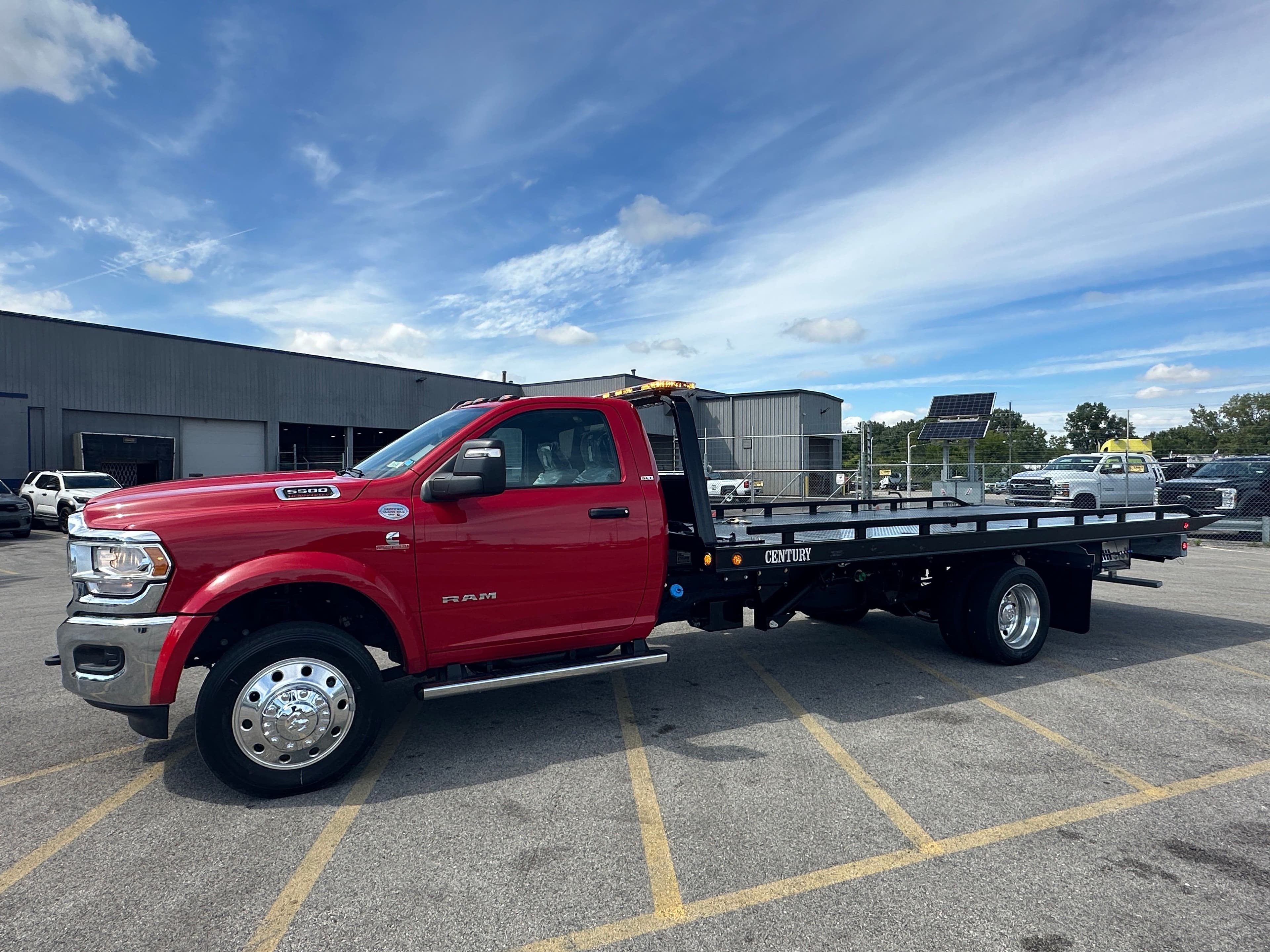 2024 Ram 5500 Chassis SLT WITH A CENTURY 19.5' STEEL CARRIER  (SK#: 5954C)  image 2