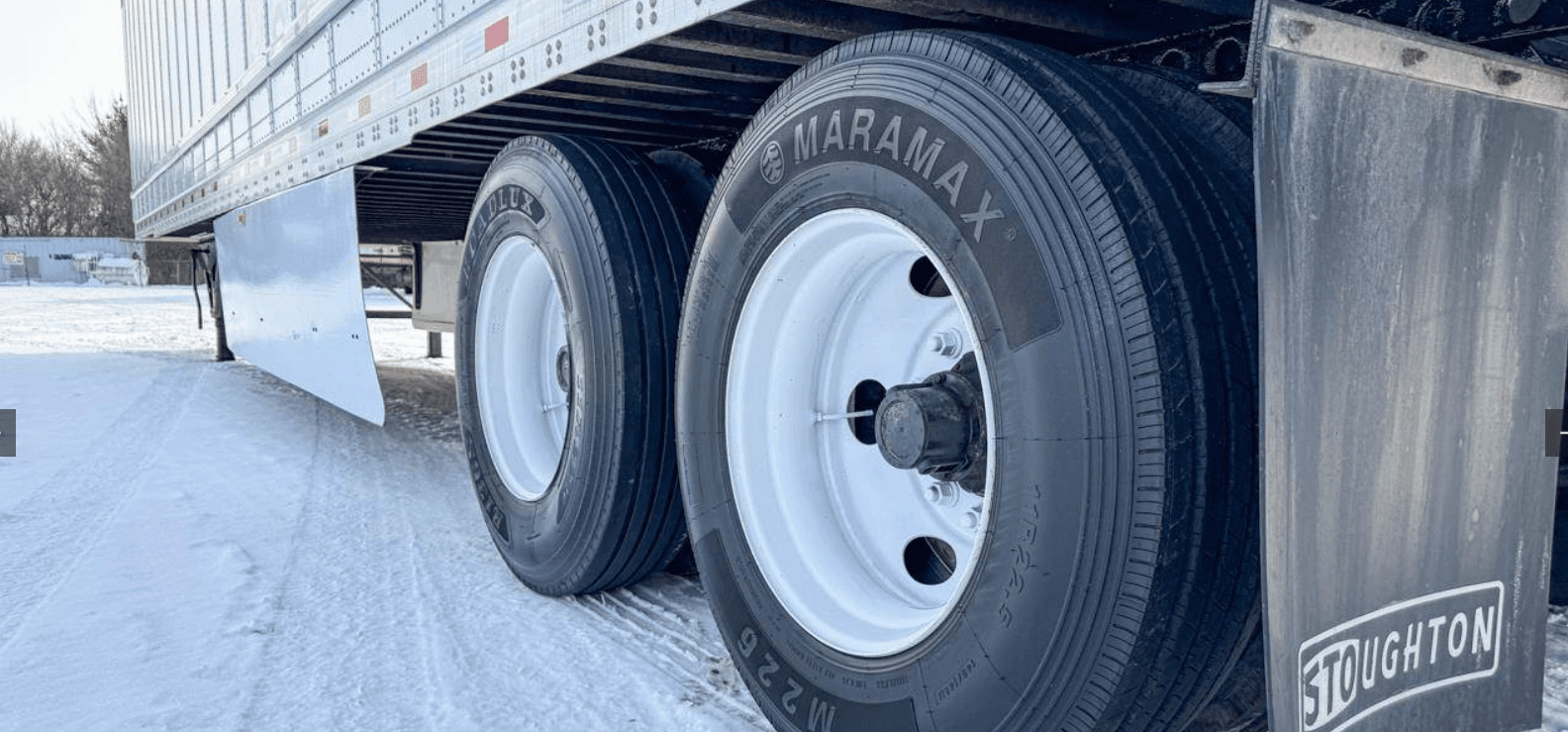 2021 Stoughton 53 ft Dry Van Trailer - Swing Door, Hendrickson, Fixed Axle image 3