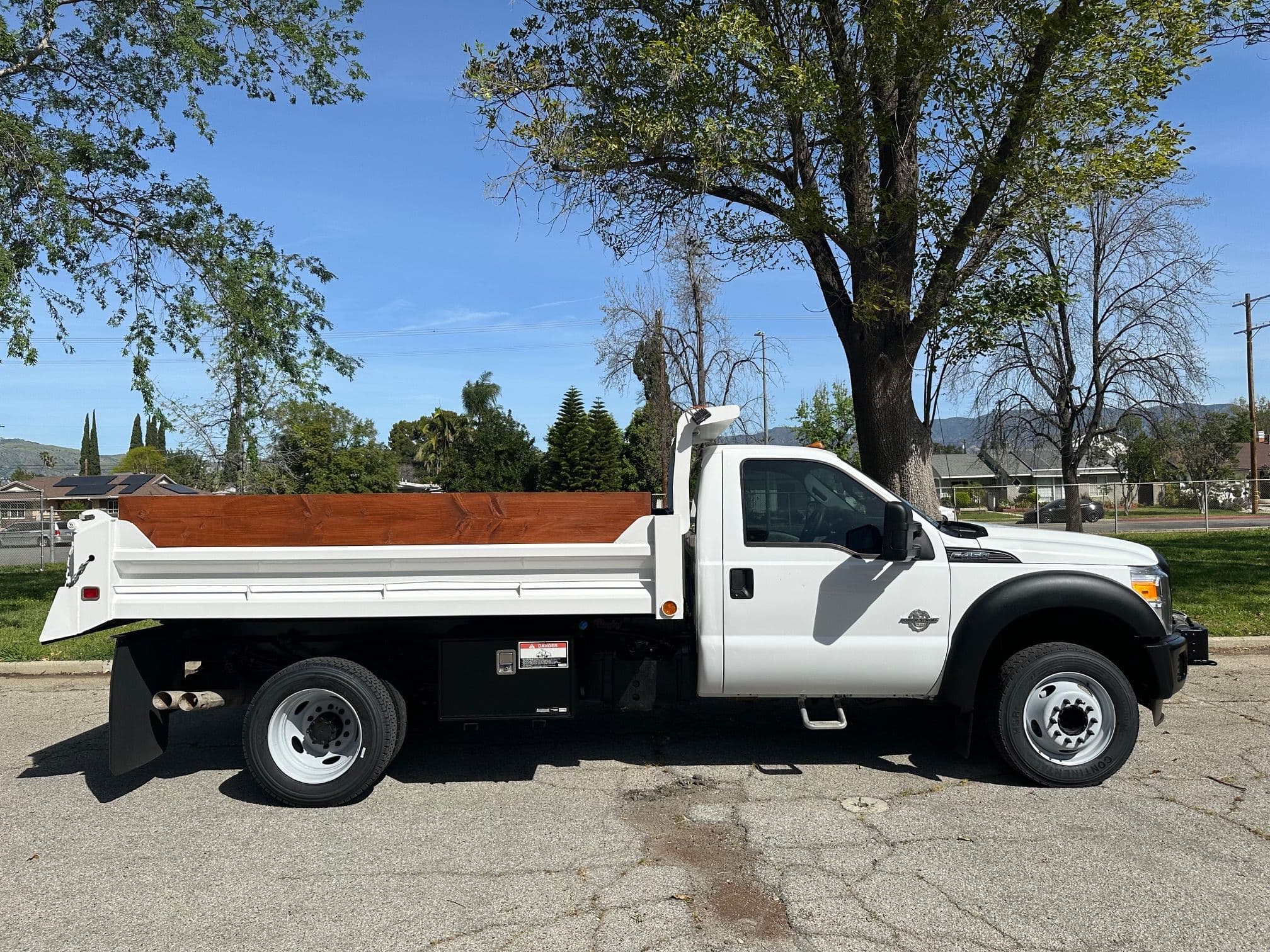 2011 Ford F-450 Gravel Dump Truck image 8