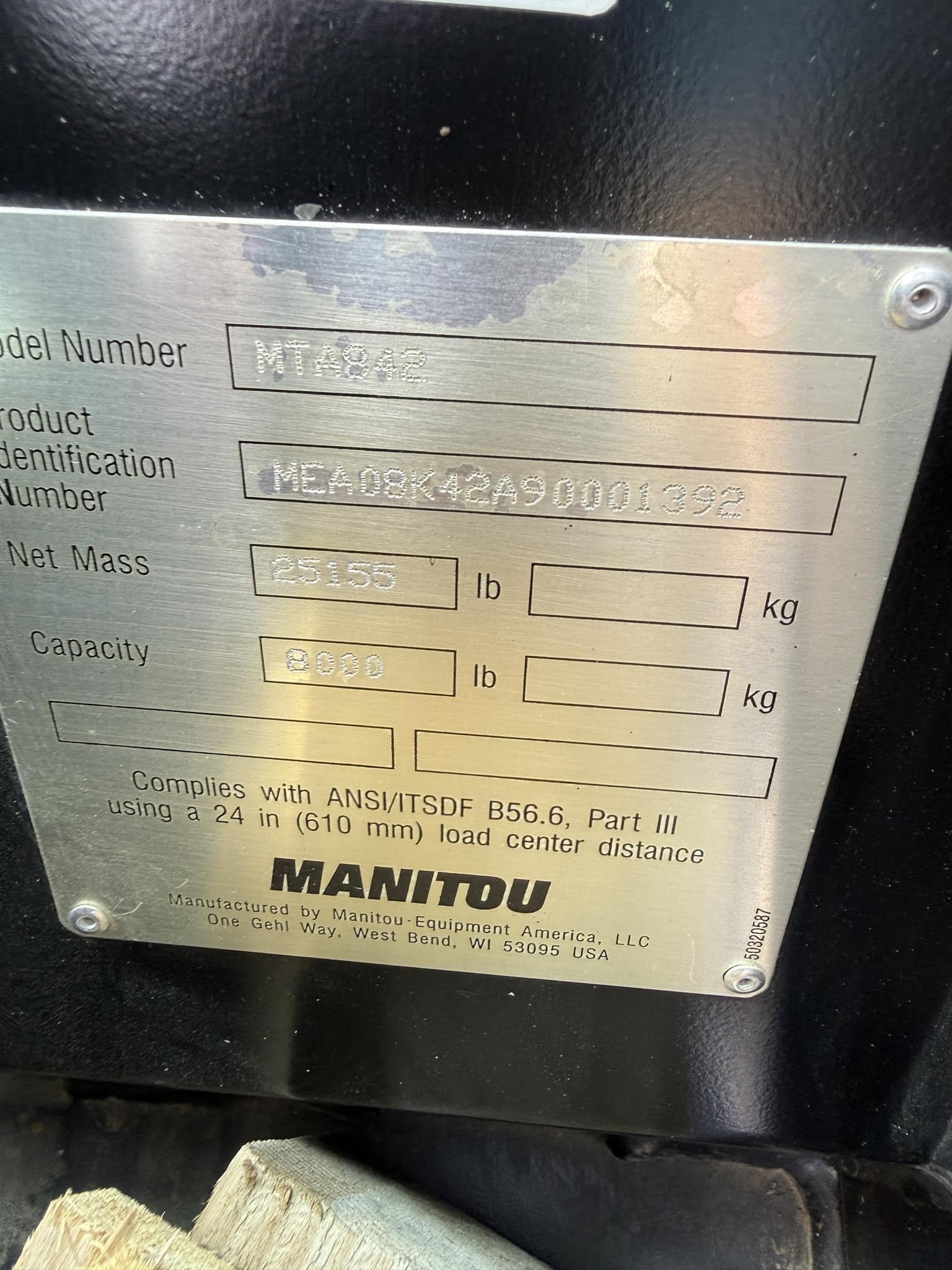 2025 MANITOU MTA842 MH1392 image 14