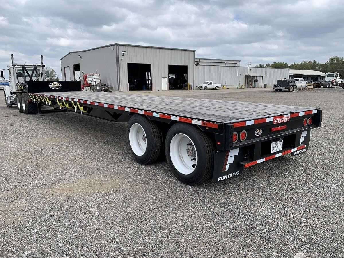 Used 2022 FONTAINE CLOSED TANDEM AXLE DROP DECK Drop Deck in Longview, TX image 7
