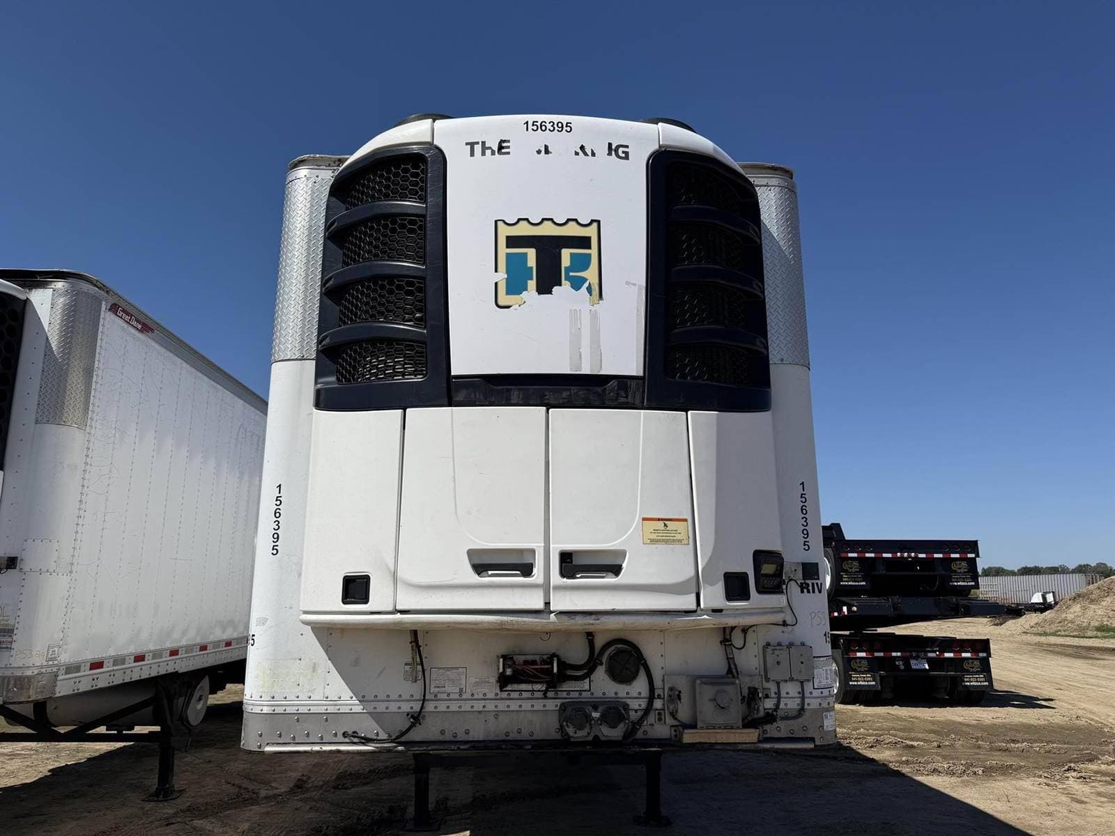 2017 Great Dane 36 ft Reefer Trailer - Sliding Axle, Roll up Door, Thermo King image 3