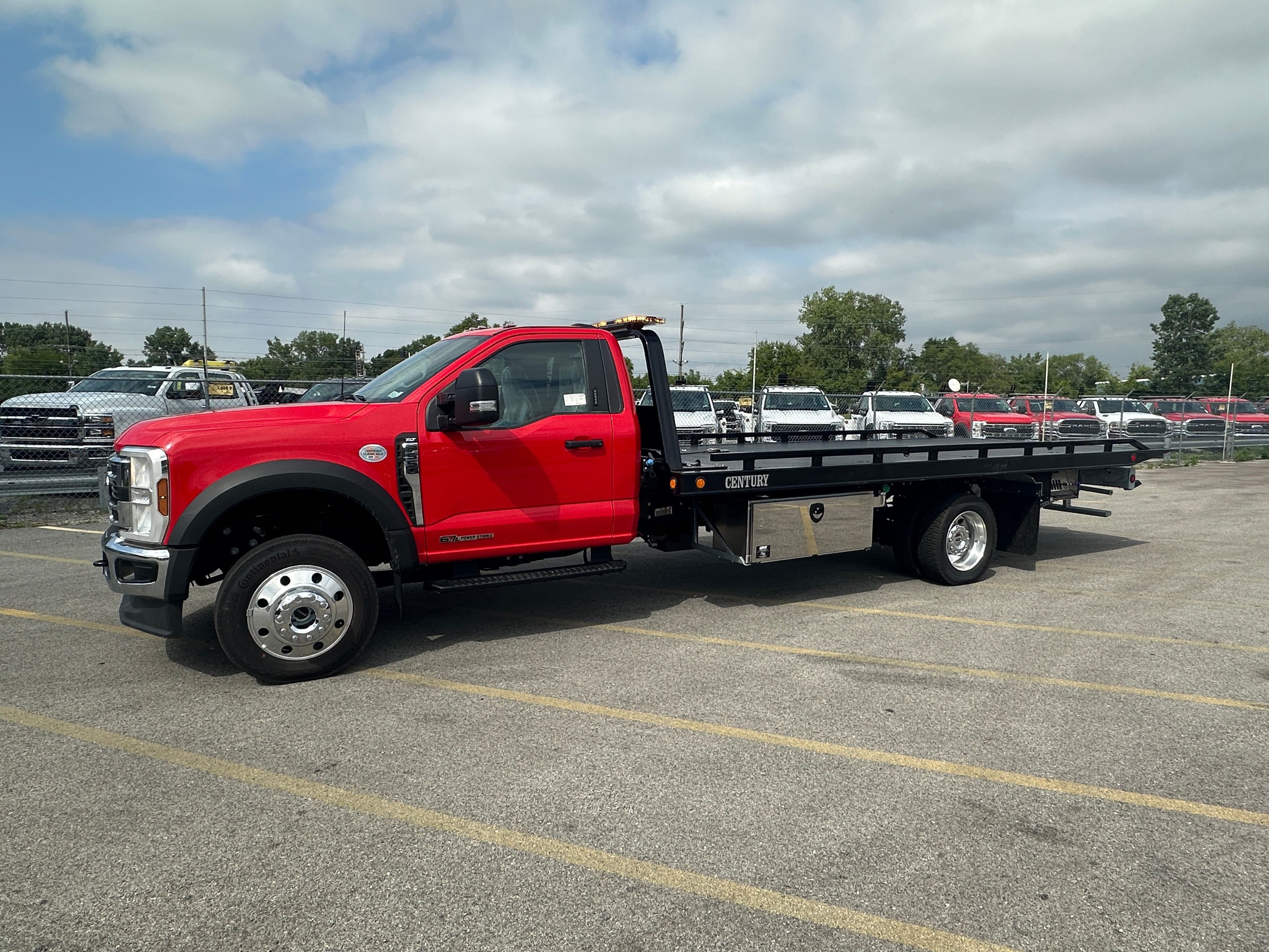 2024 Ford F-550 F Series Super Duty XLT WITH A 19.5' CENTURY STEEL  (SK#: 6043C)  image 2