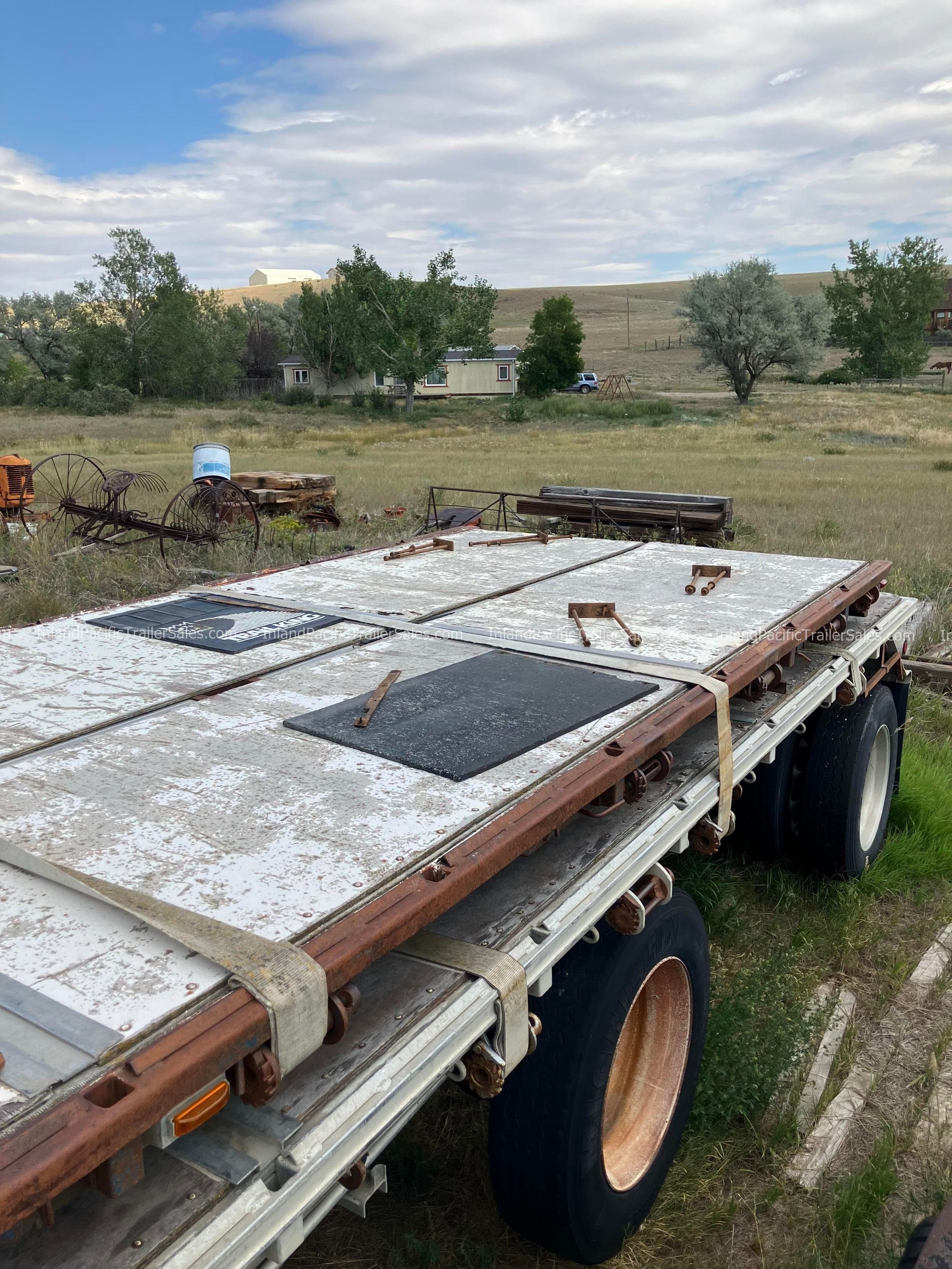 1988 WESTERN ELITE 28' PULL TRAILER + 25' FLAT DECK FOR TRUCK image 3