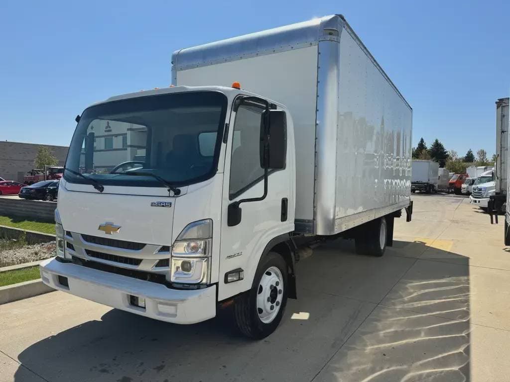 Used 2023 CHEVROLET Box Truck - Straight Truck, Moving Van, Cabover Truck - COE - NPR-HD For Sale image 2