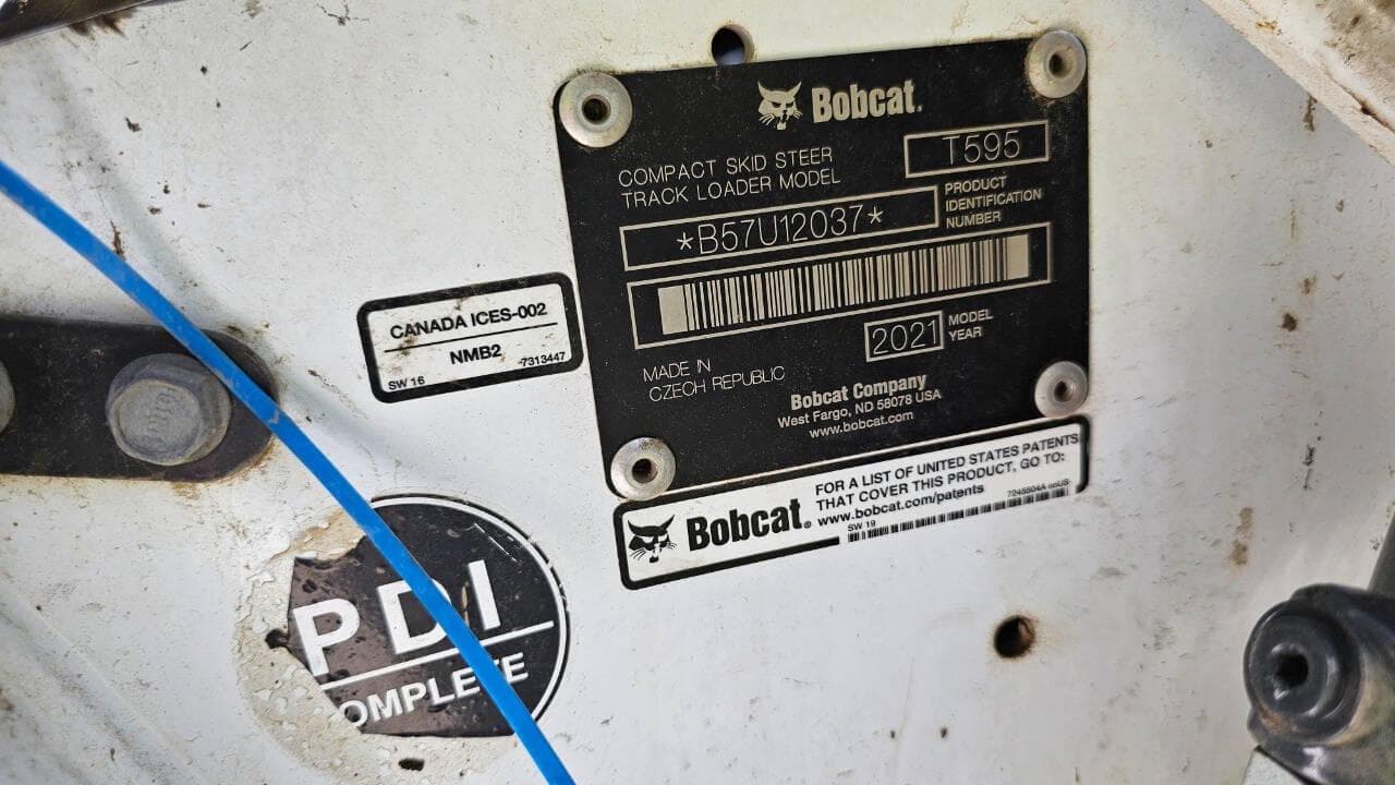 2021 Bobcat T595 image 7