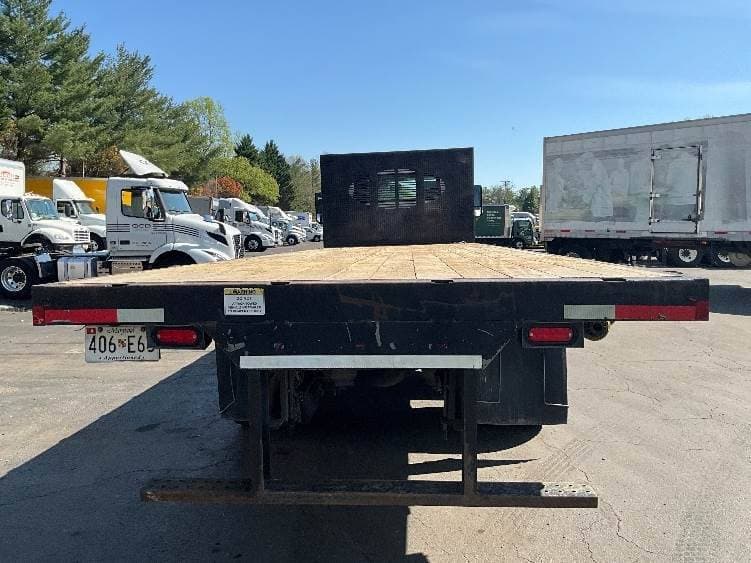 2022 International MV607 Tandem Axle Flatbed Truck - 270HP, 6 Speed Automatic image 11