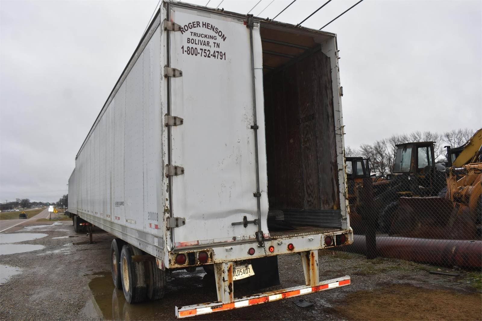 2000 Great Dane 53` Dry Van Trailer image 3
