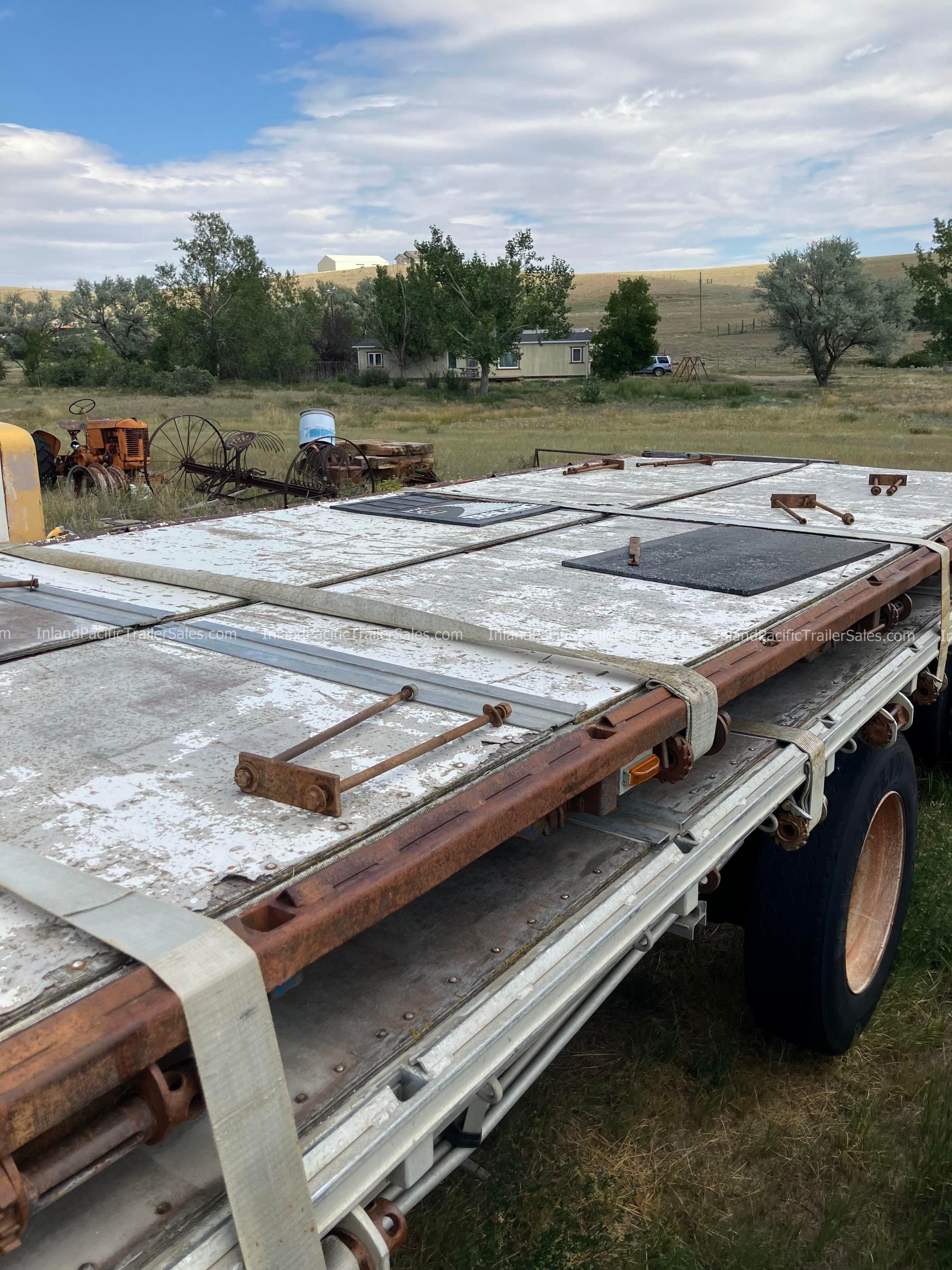 1988 WESTERN ELITE 28' PULL TRAILER + 25' FLAT DECK FOR TRUCK image 6
