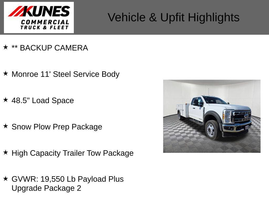 2026 Ford F-550SD XL Service Utility Body image 3