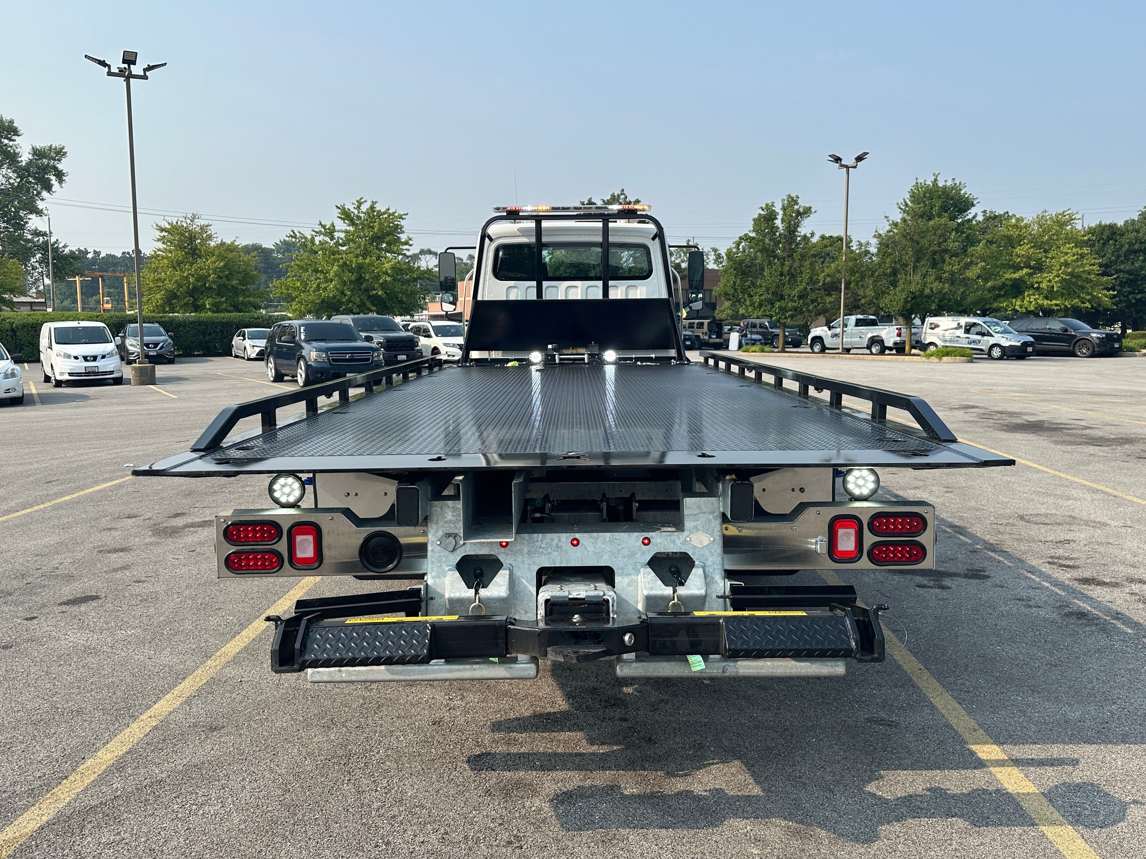 2025 Freightliner M2 106 WITH A CENTURY 21.5' STEEL CARRIER  (SK#: 6255C) image 6
