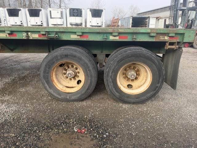 1988 Great Dane 45x96 Steel Flatbed Trailer - Spring, Fixed Axle image 6