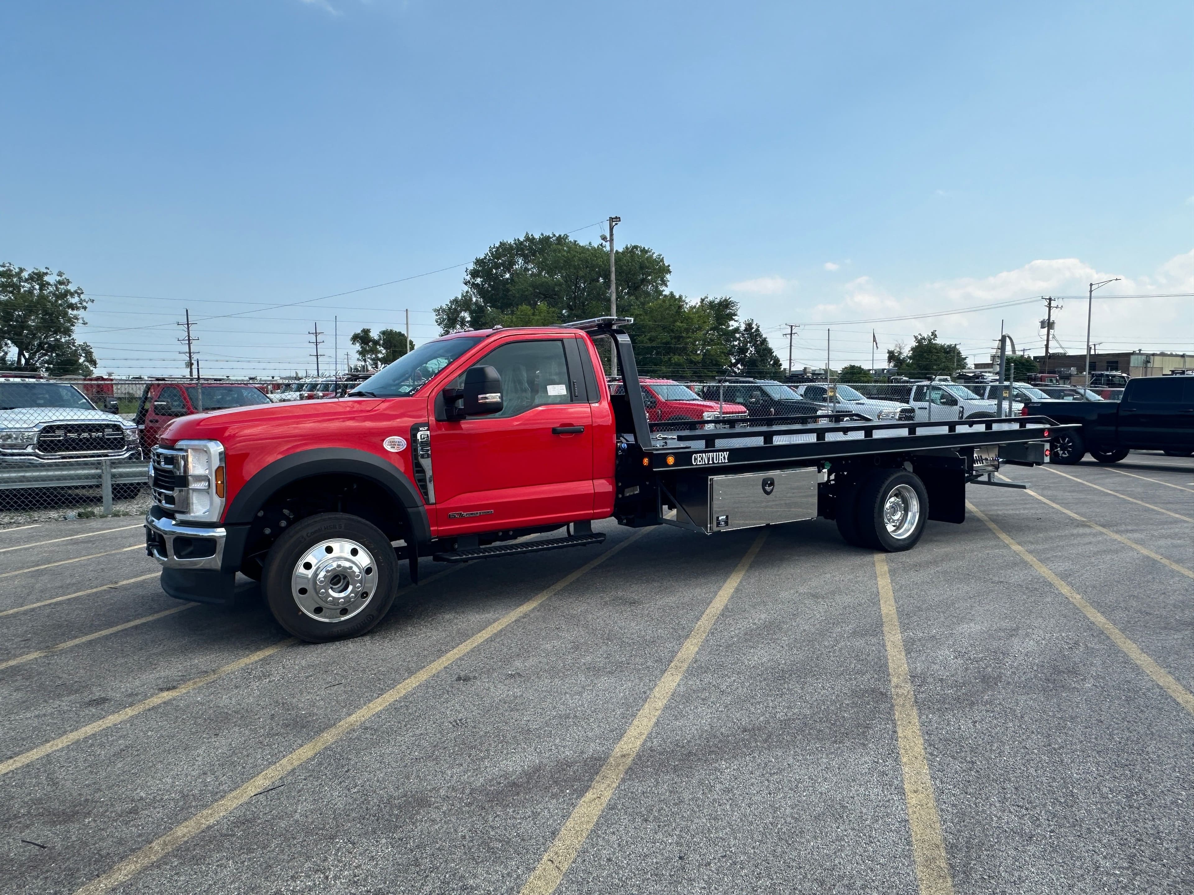 2024 Ford F-550 F Series Super Duty XL CENTURY 19.5' STEEL CARRIER  (SK#: 6041C)  image 2