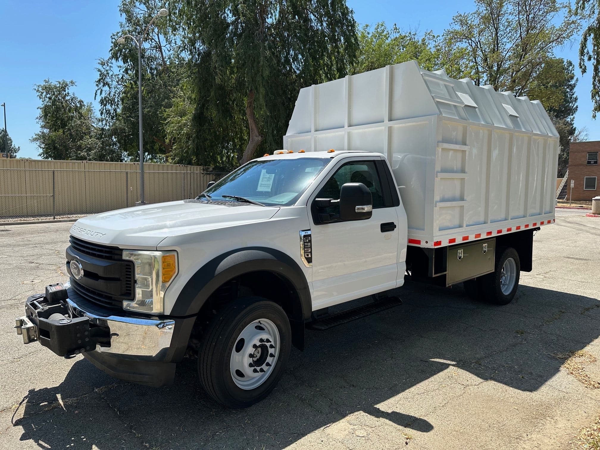 2017 FORD F550 SD 4x4 Chipper Dump Truck  13438 image 11