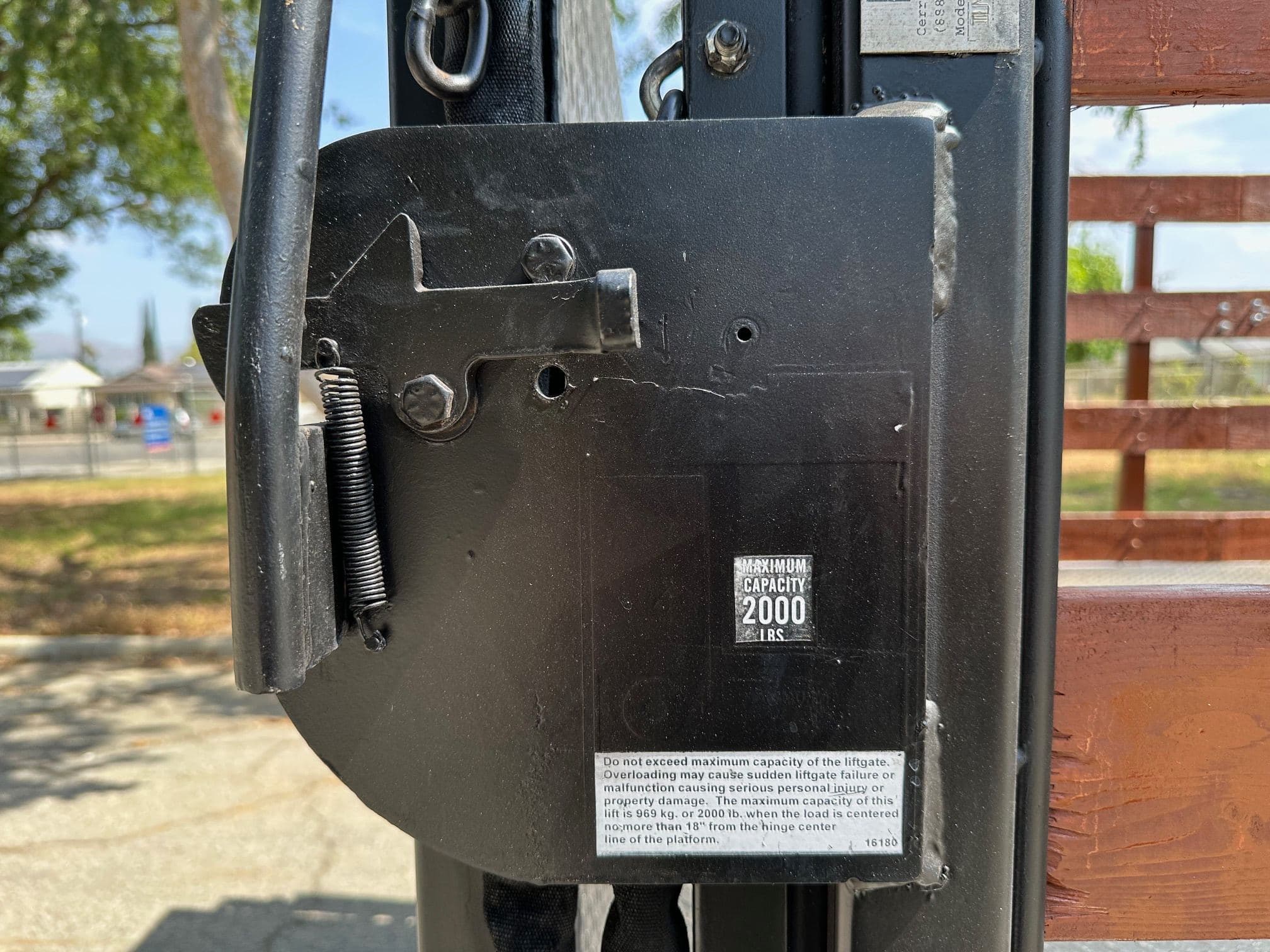 2009 FORD F450 SD Satke Bed with Liftgate 13398 image 11