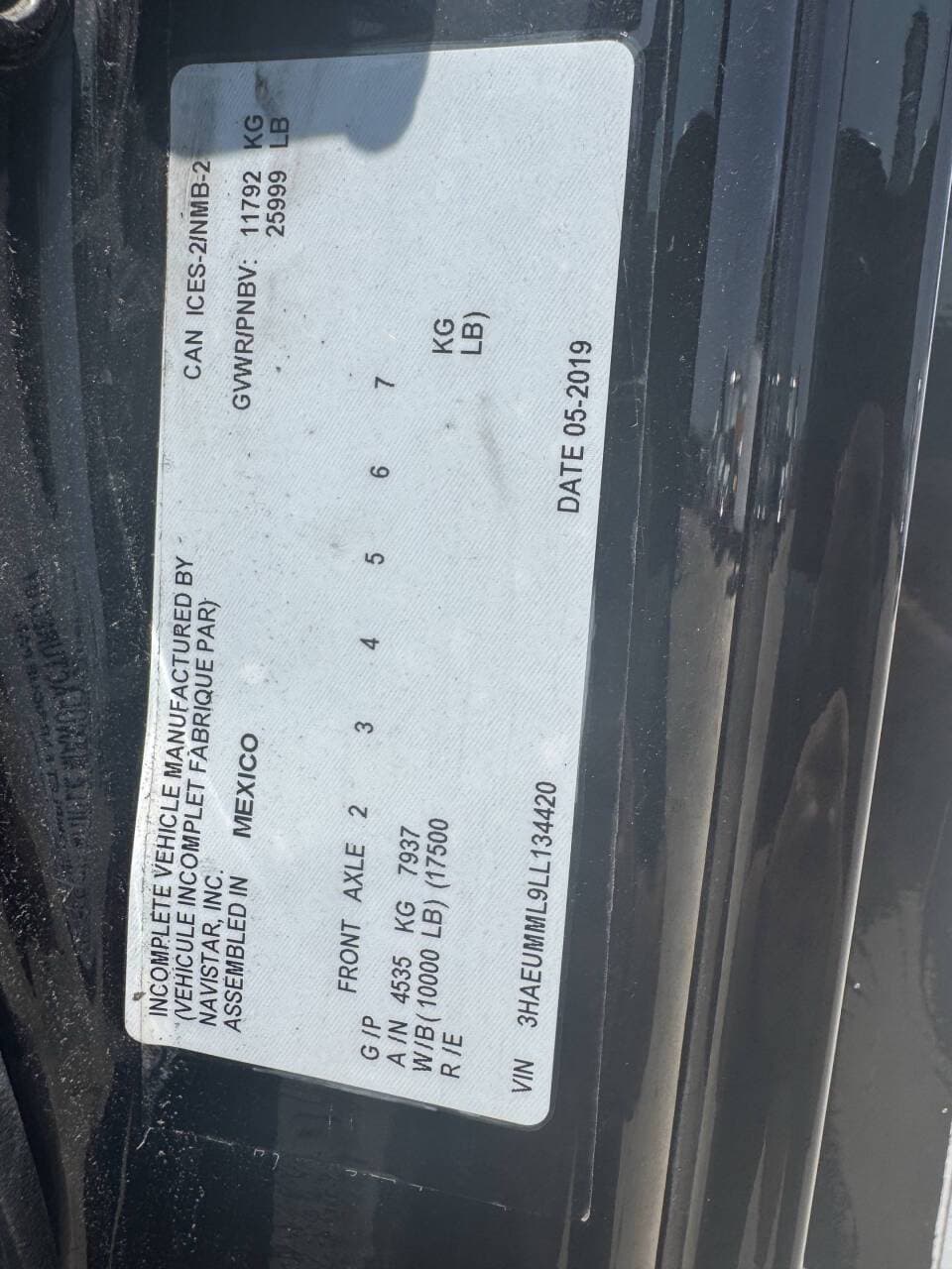 2020 International MV607 image 15