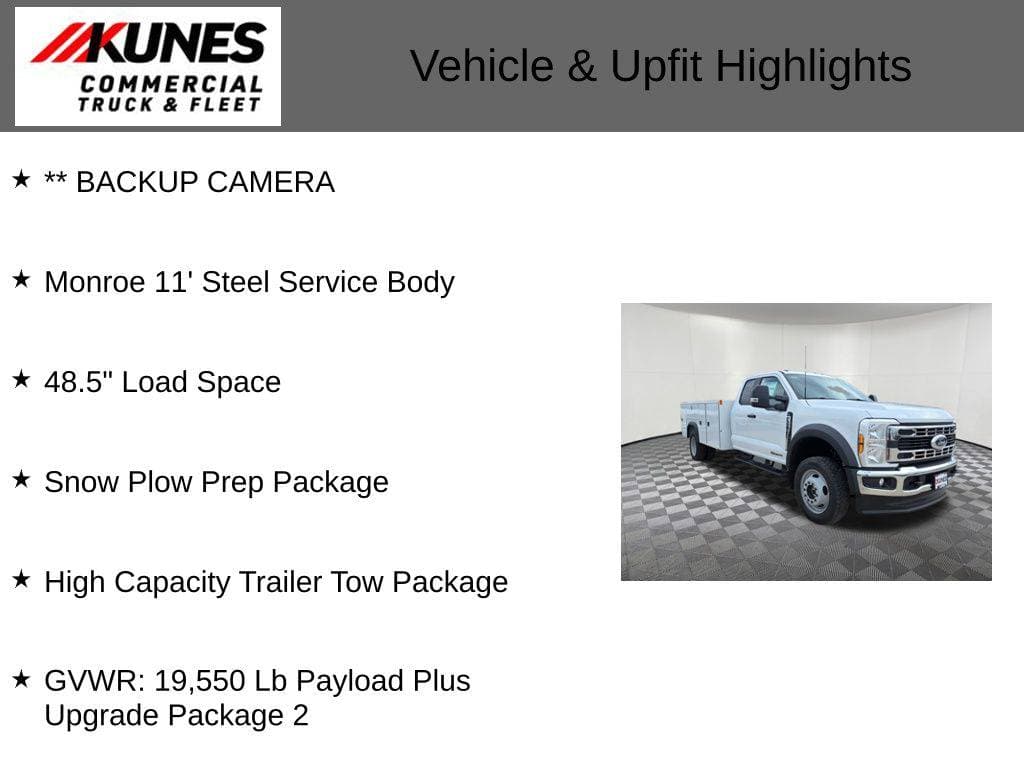 2026 Ford F-550SD XL Service Utility Body image 3