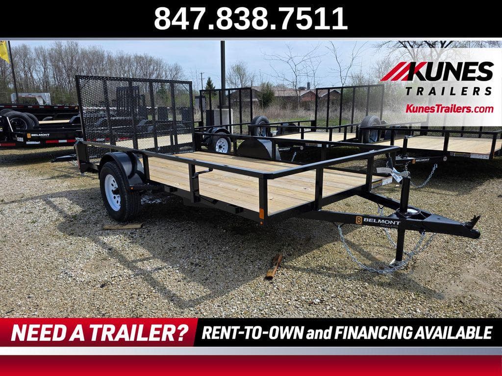 2026 BELMONT UT612TT UTILITY TRAILER image 1