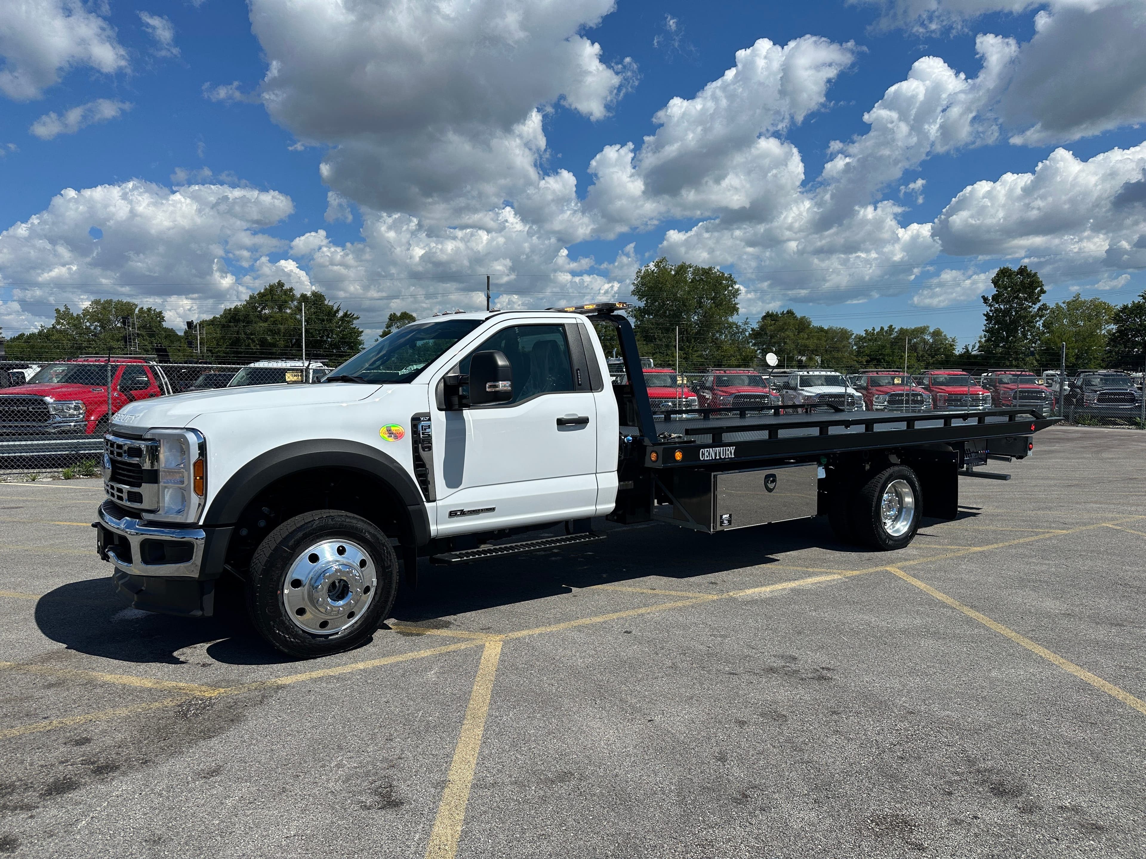 2024 Ford F-550 F Series Super Duty XL CENTURY 19.5' STEEL CARRIER  (SK#: 6053C)  image 1