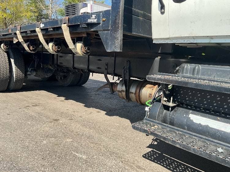 2022 International MV607 Tandem Axle Flatbed Truck - 270HP, 6 Speed Automatic image 14