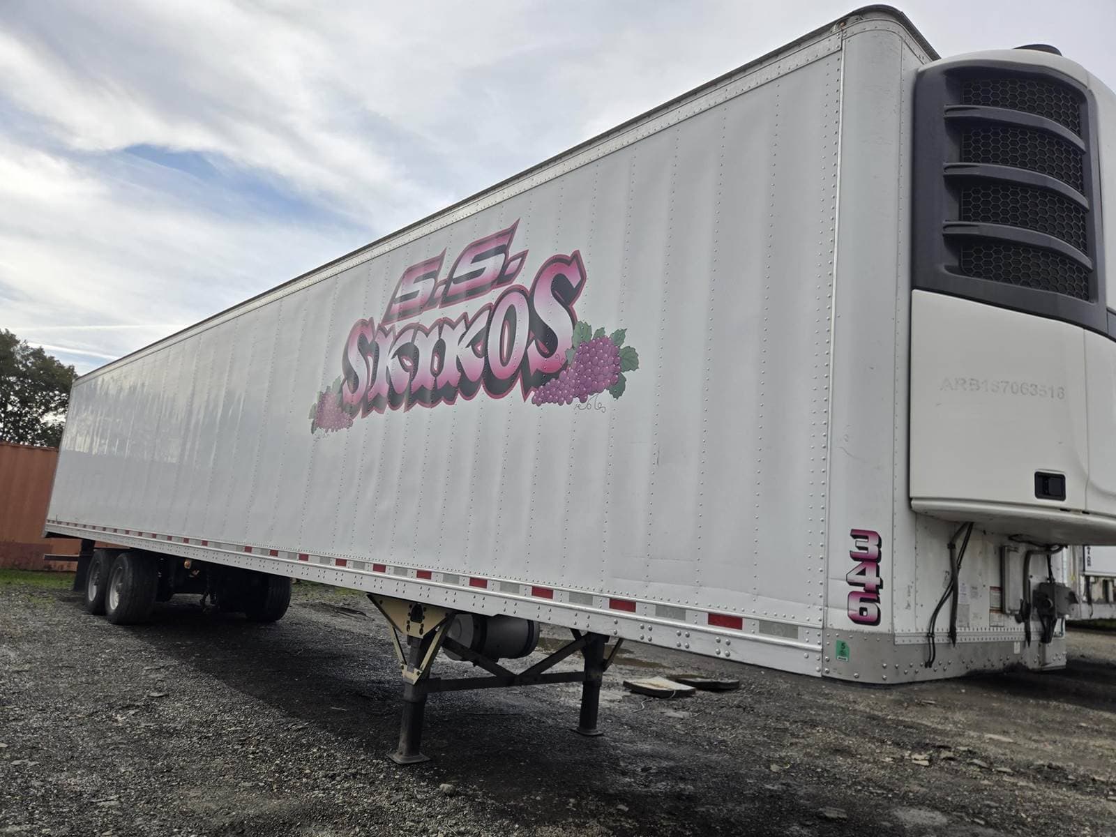 2018 Great Dane 53 ft Reefer Trailer - Fixed Axle, Swing Door, Thermo King image 7