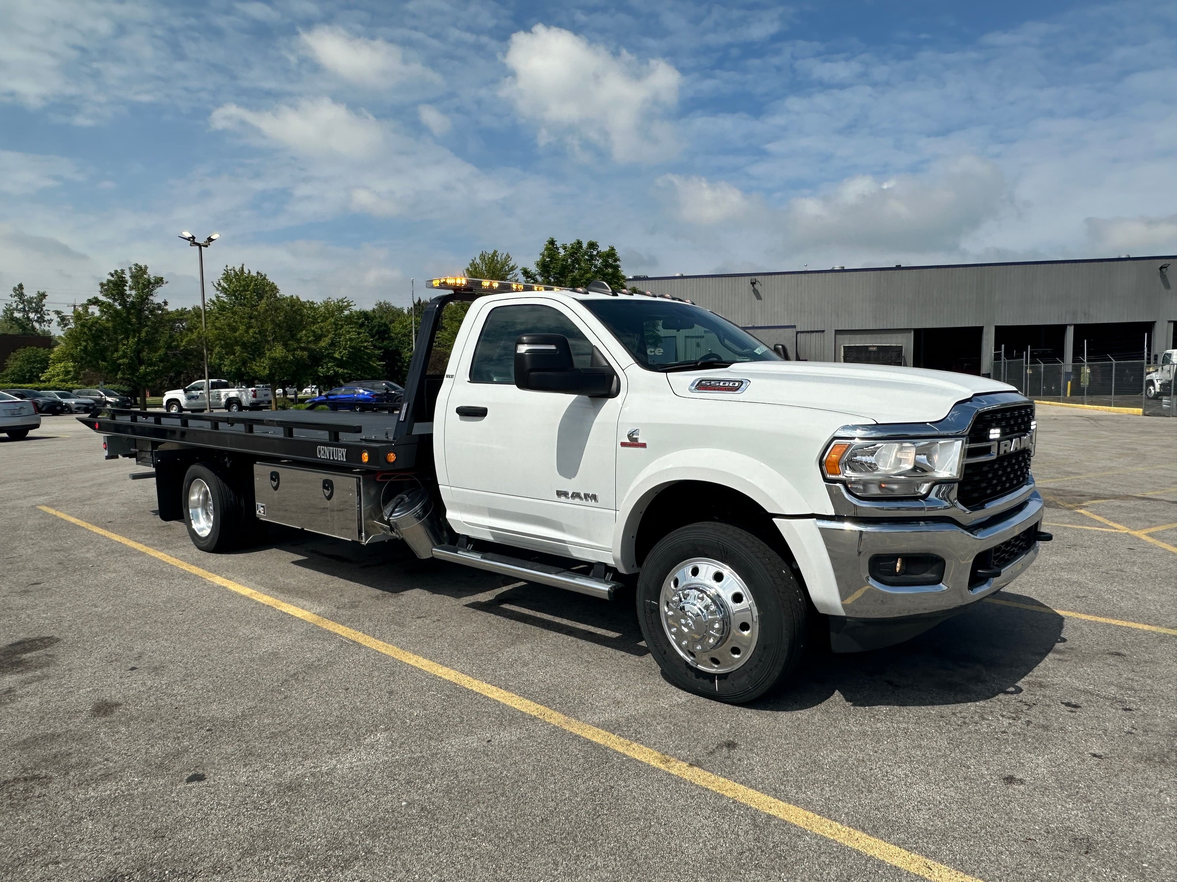 2024 Ram 5500 Chassis WITH A CENTURY 19.5' STEEL CARRIER  (SK#: 5974C)  image 13
