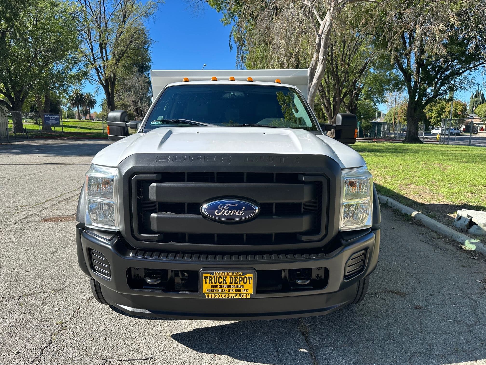 2016 FORD F550 SD 4x4 Extra Cab Gravel Dump Truck 13493 image 13