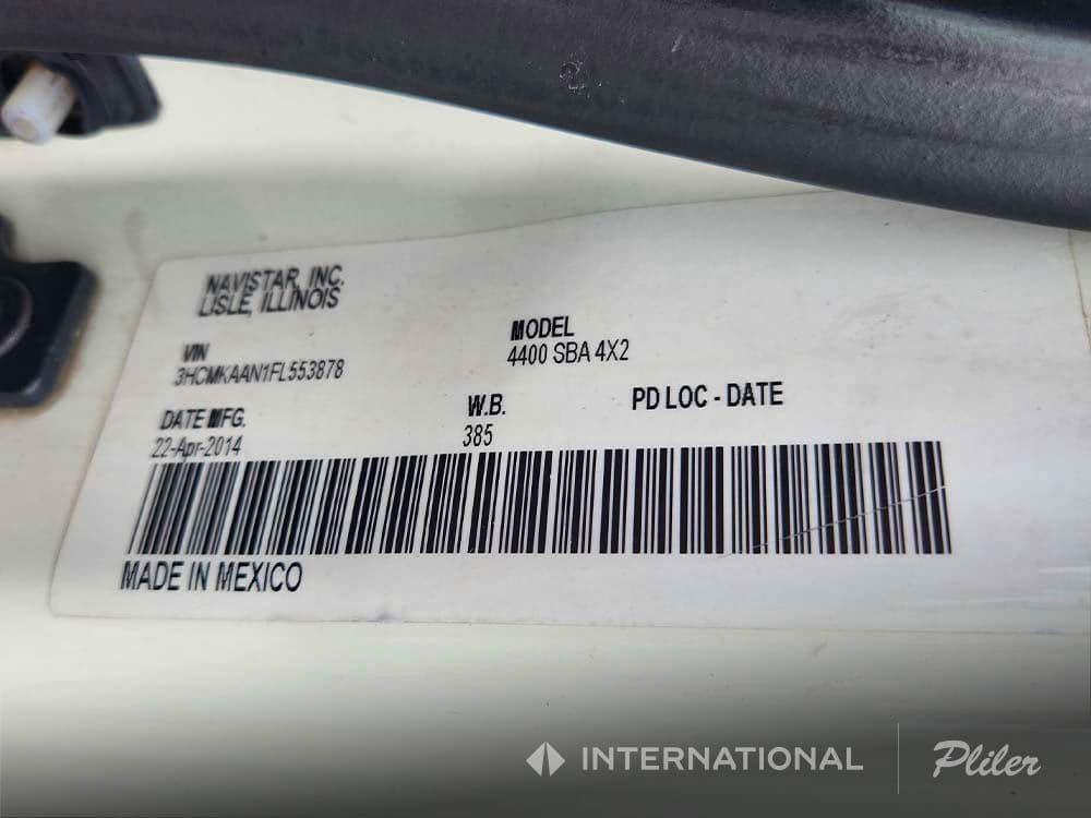 2015 INTERNATIONAL DURASTAR 4400 FL553878 image 13