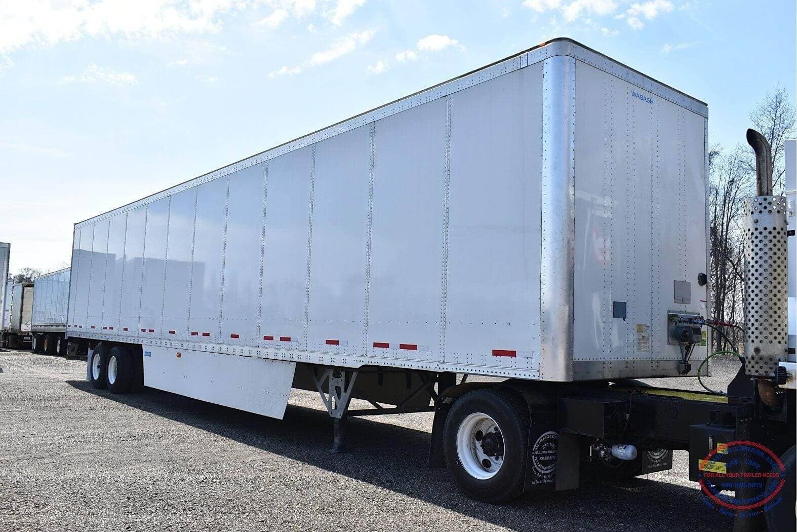 2024 Wabash 53 ft Dry Van Trailer - Swing Door, Spring, Sliding Axle image 1