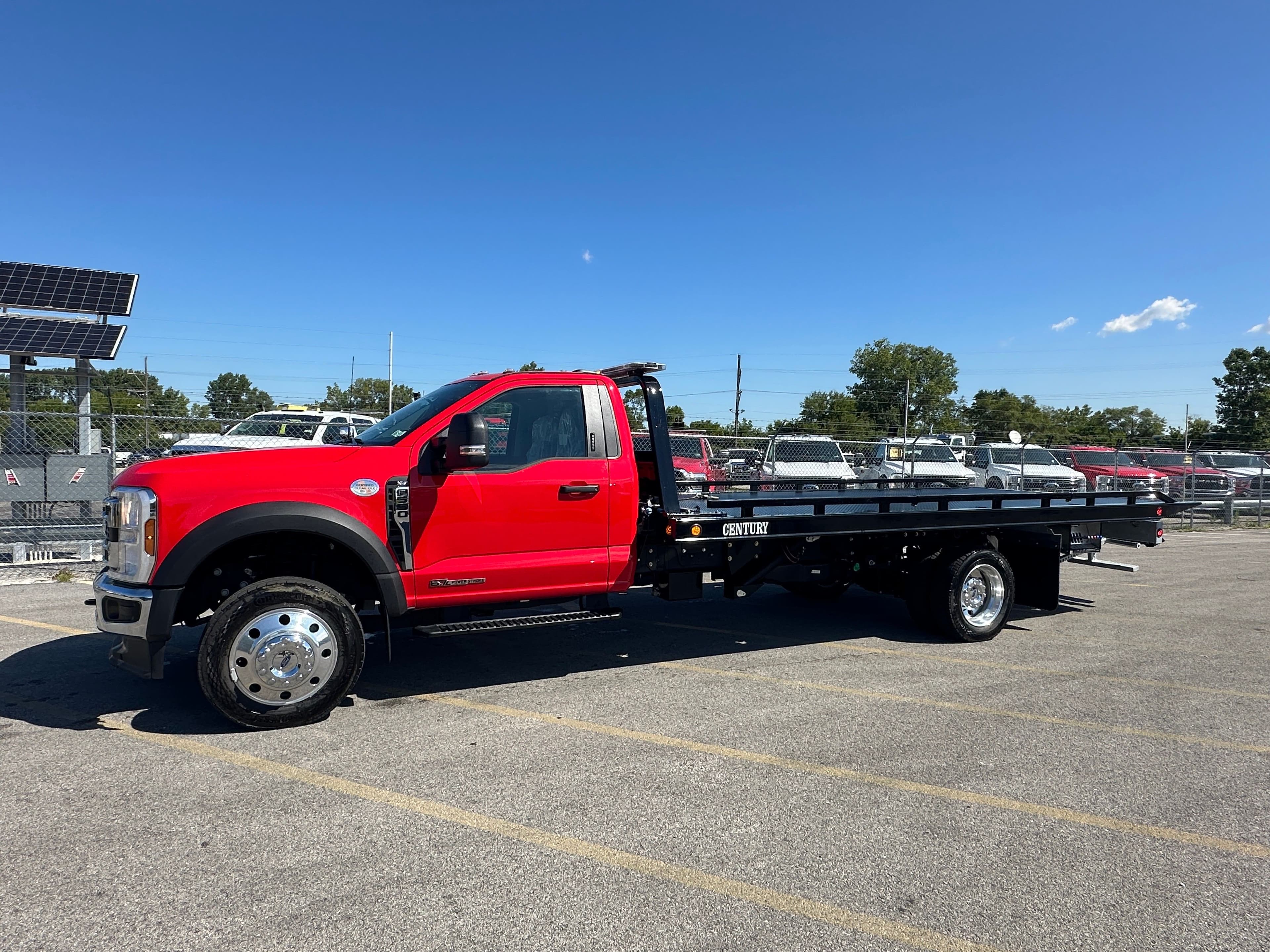 2024 Ford F-550 F Series Super Duty XLT WITH A 19.5' CENTURY STEEL  (SK#: 6159C) image 1