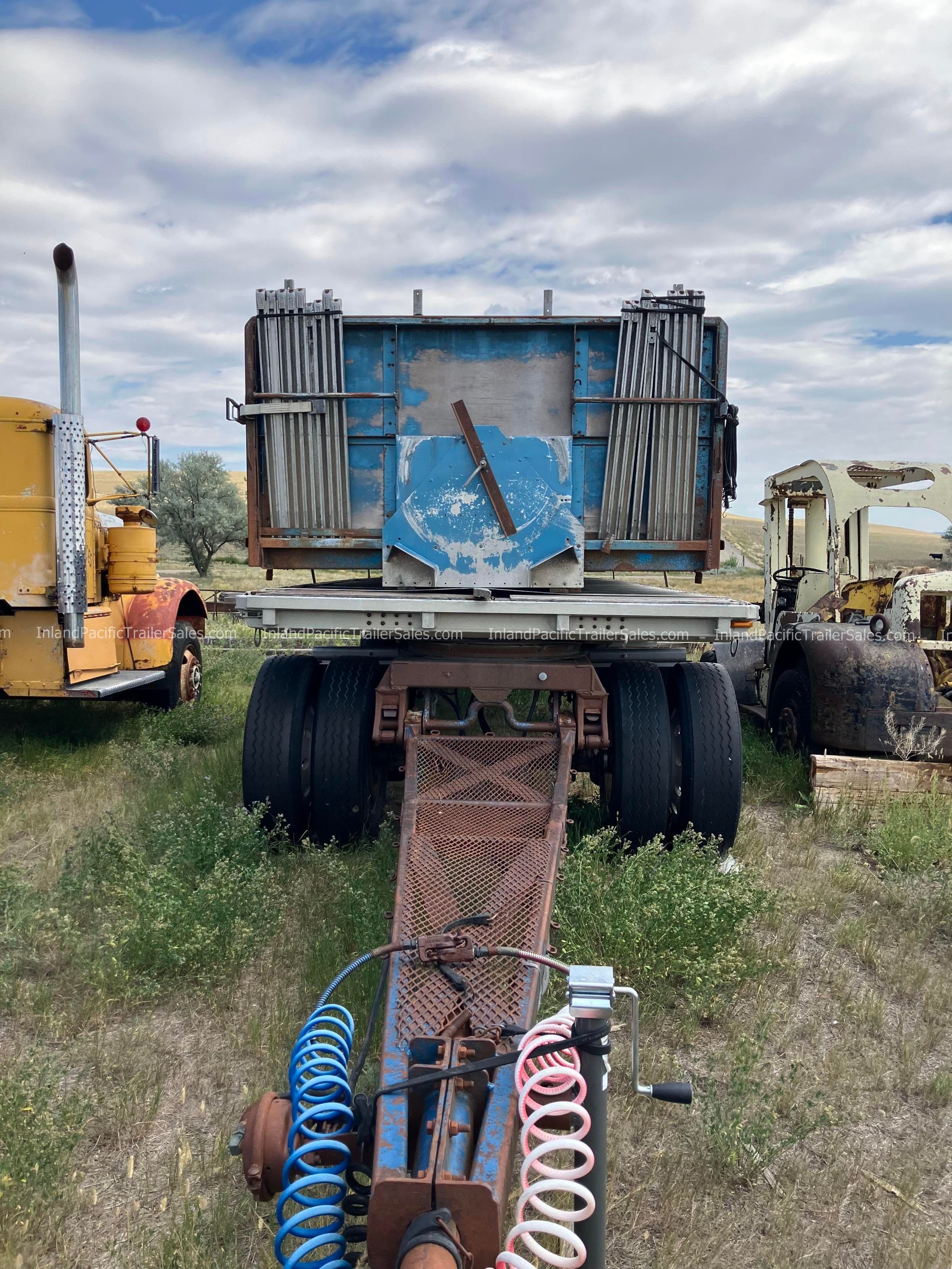 1988 WESTERN ELITE 28' PULL TRAILER + 25' FLAT DECK FOR TRUCK image 5