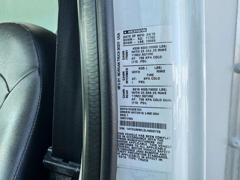 2020 International MV607 image 19