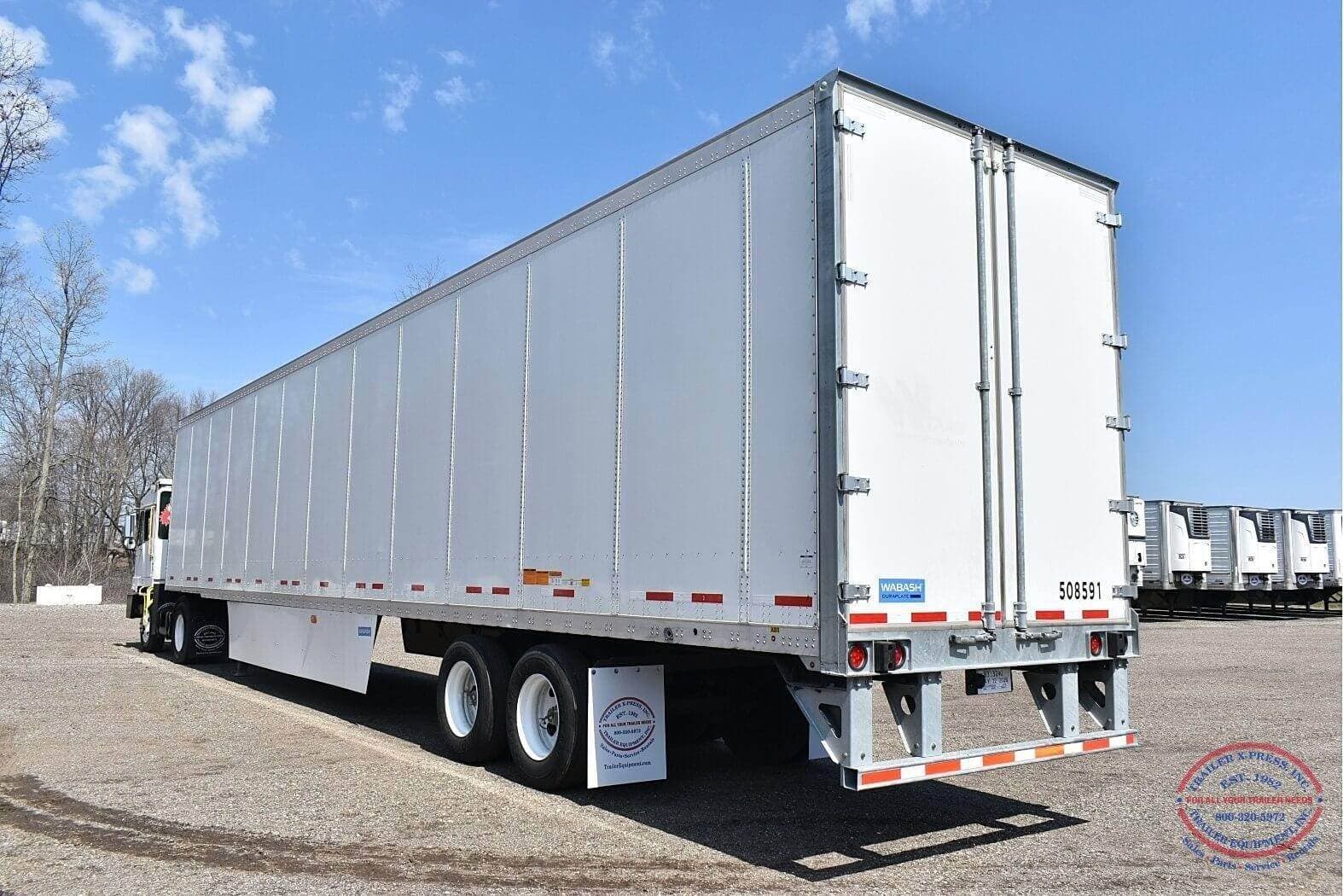 2024 Wabash 53 ft Dry Van Trailer - Swing Door, Spring, Sliding Axle image 3