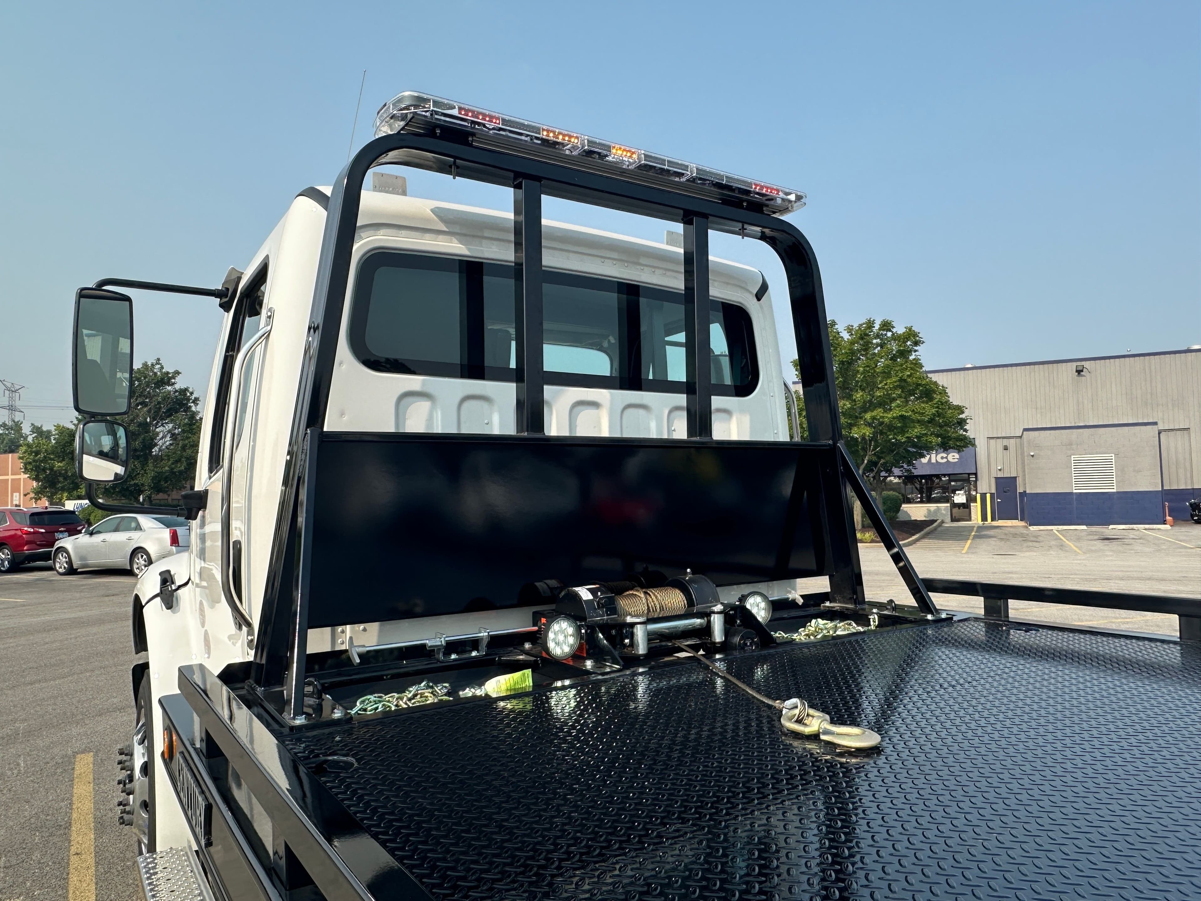 2025 Freightliner M2 106 WITH A CENTURY 21.5' STEEL CARRIER  (SK#: 6255C) image 11